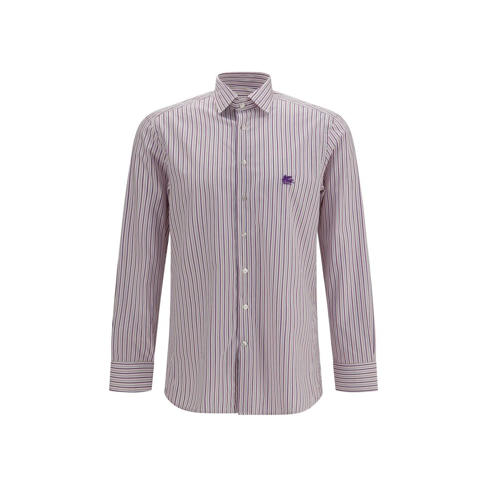 Etro Multicolor Cotton Pattern Shirt - Timeless Luxury Elegance