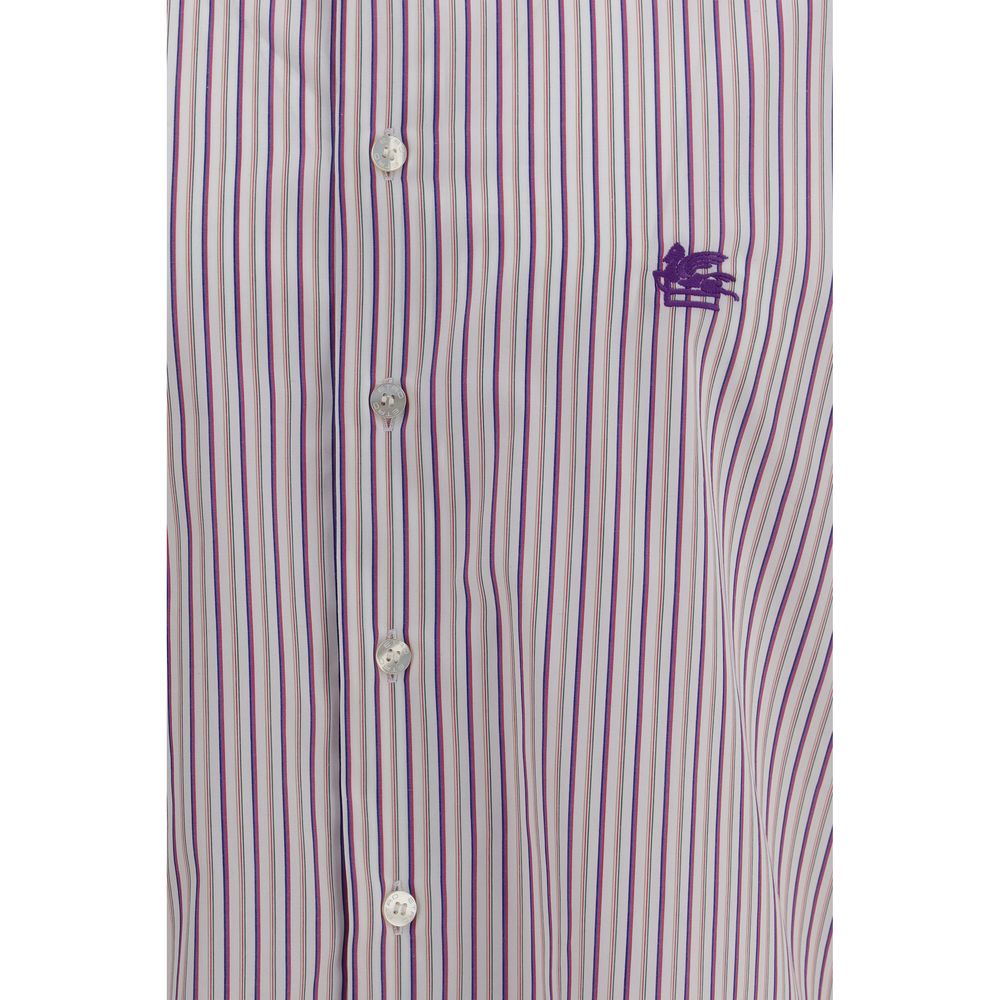 Etro Multicolor Cotton Pattern Shirt - Timeless Luxury Elegance