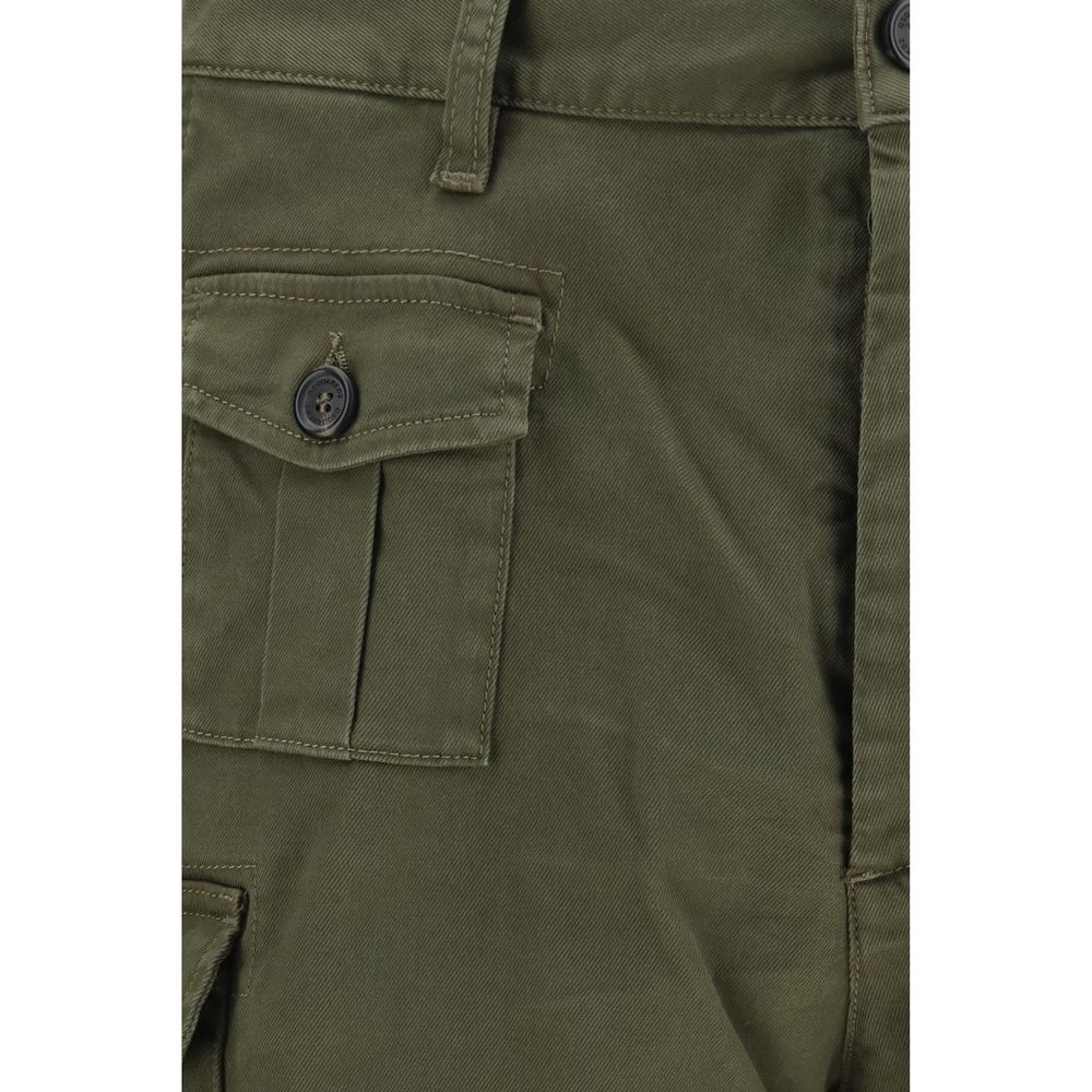 Dsquared² Bicolor Cotton Bermuda Shorts - Timeless Luxury Style