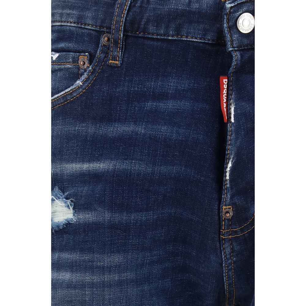 Dsquared² Blue Cotton Bermuda Shorts - Luxury Fashion Statement