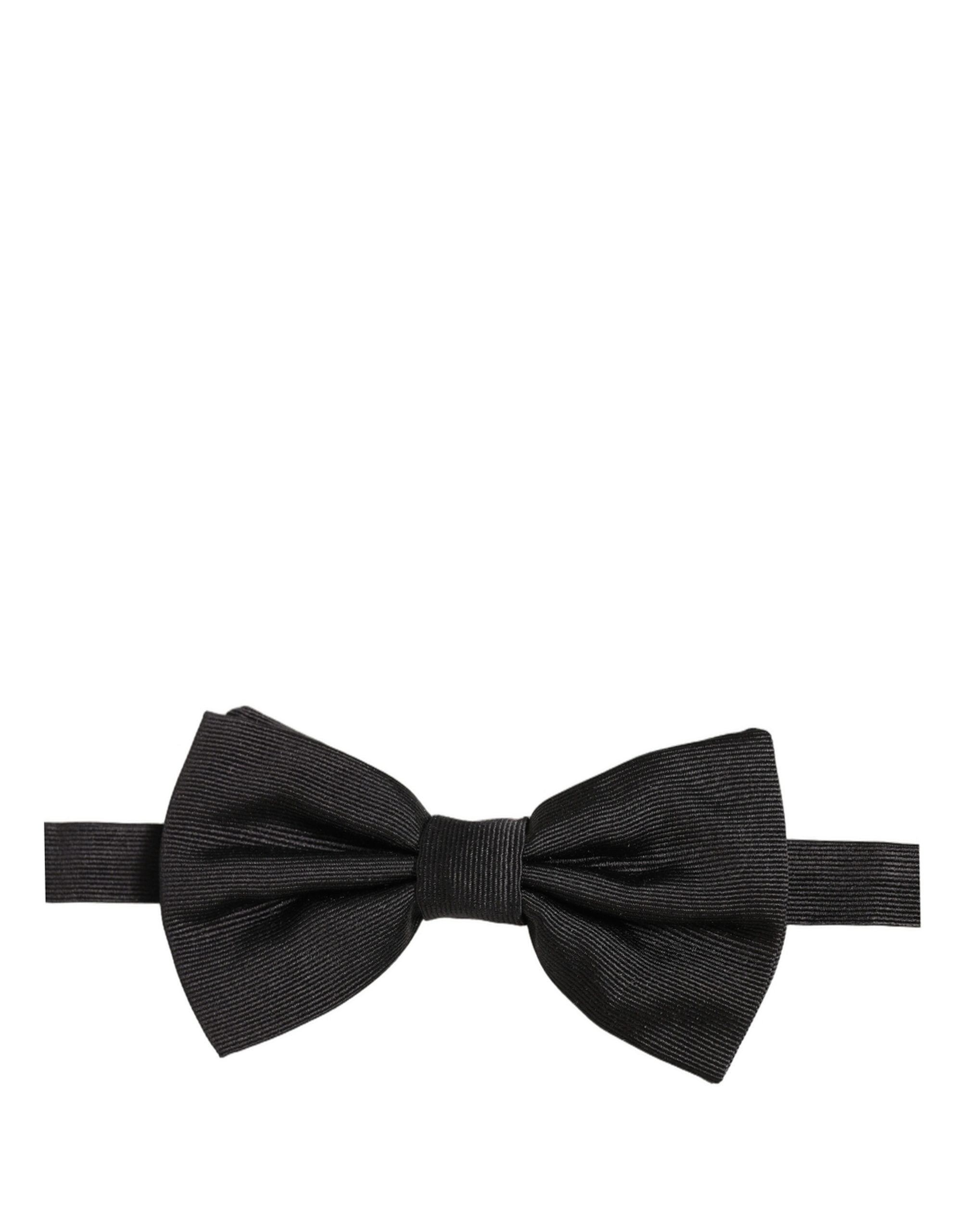 Dolce & Gabbana Silk Bow Tie - Timeless Elegance for All Occasions