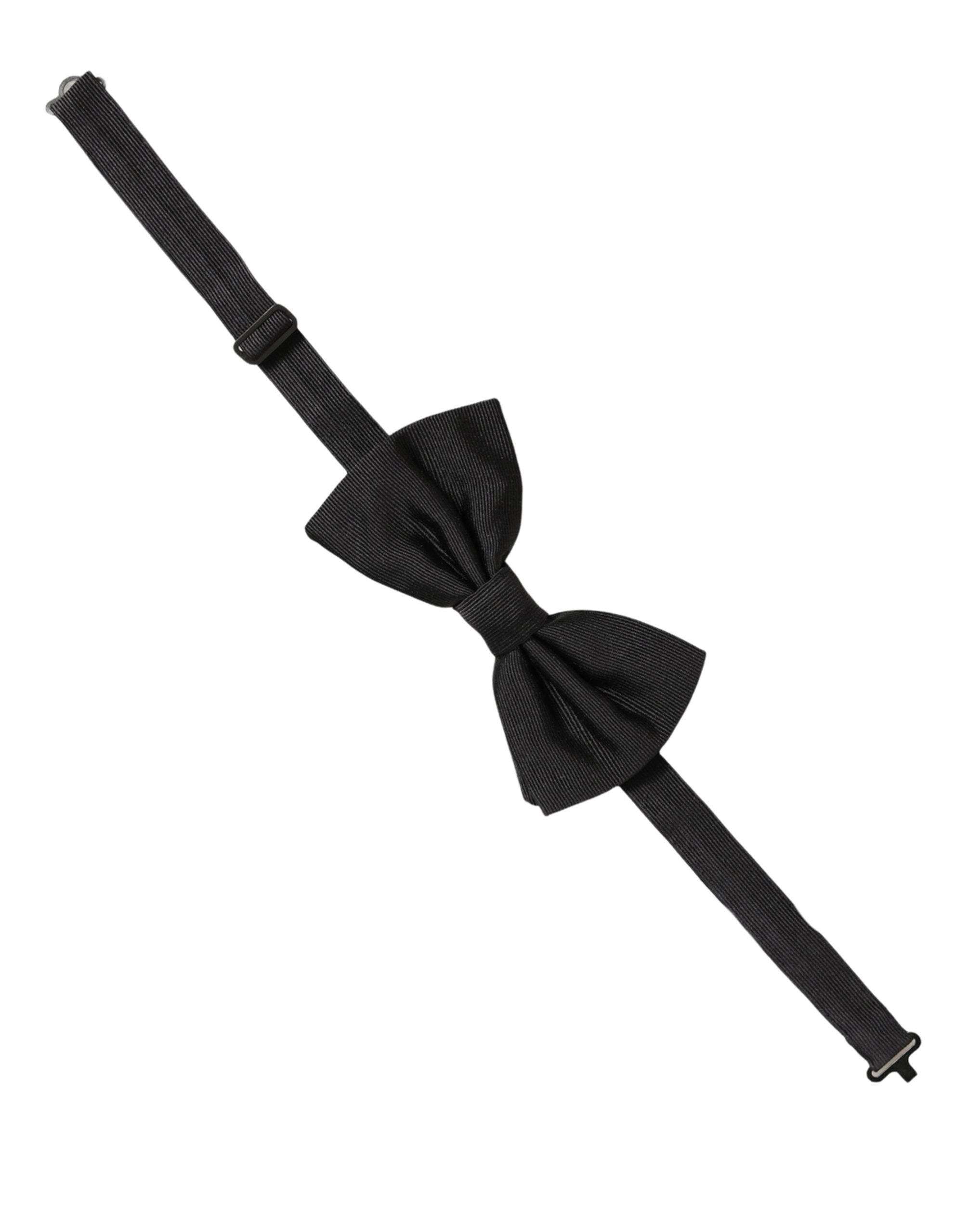 Dolce & Gabbana Silk Bow Tie - Timeless Luxury Accessory