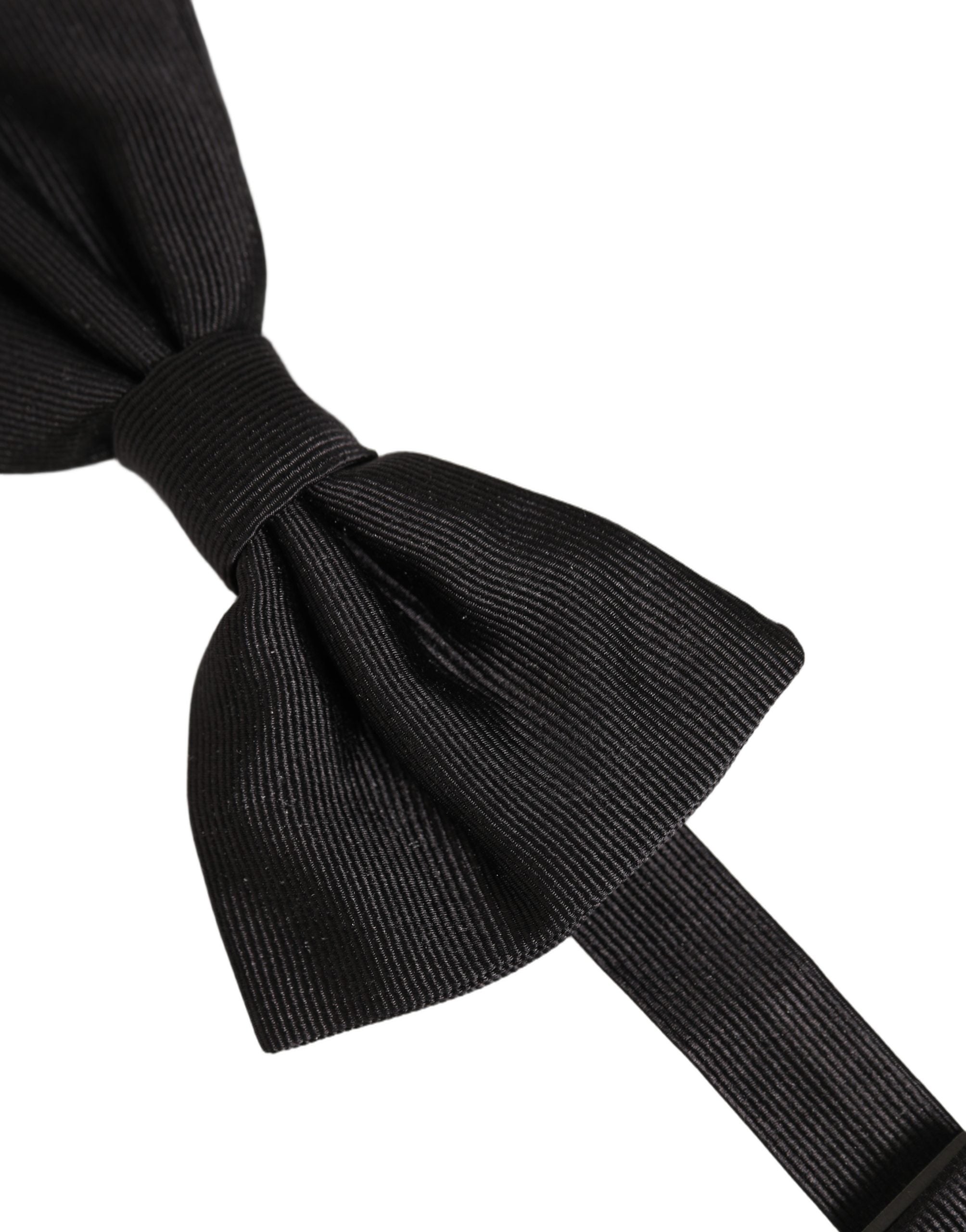 Dolce & Gabbana Silk Bow Tie - Timeless Luxury Accessory