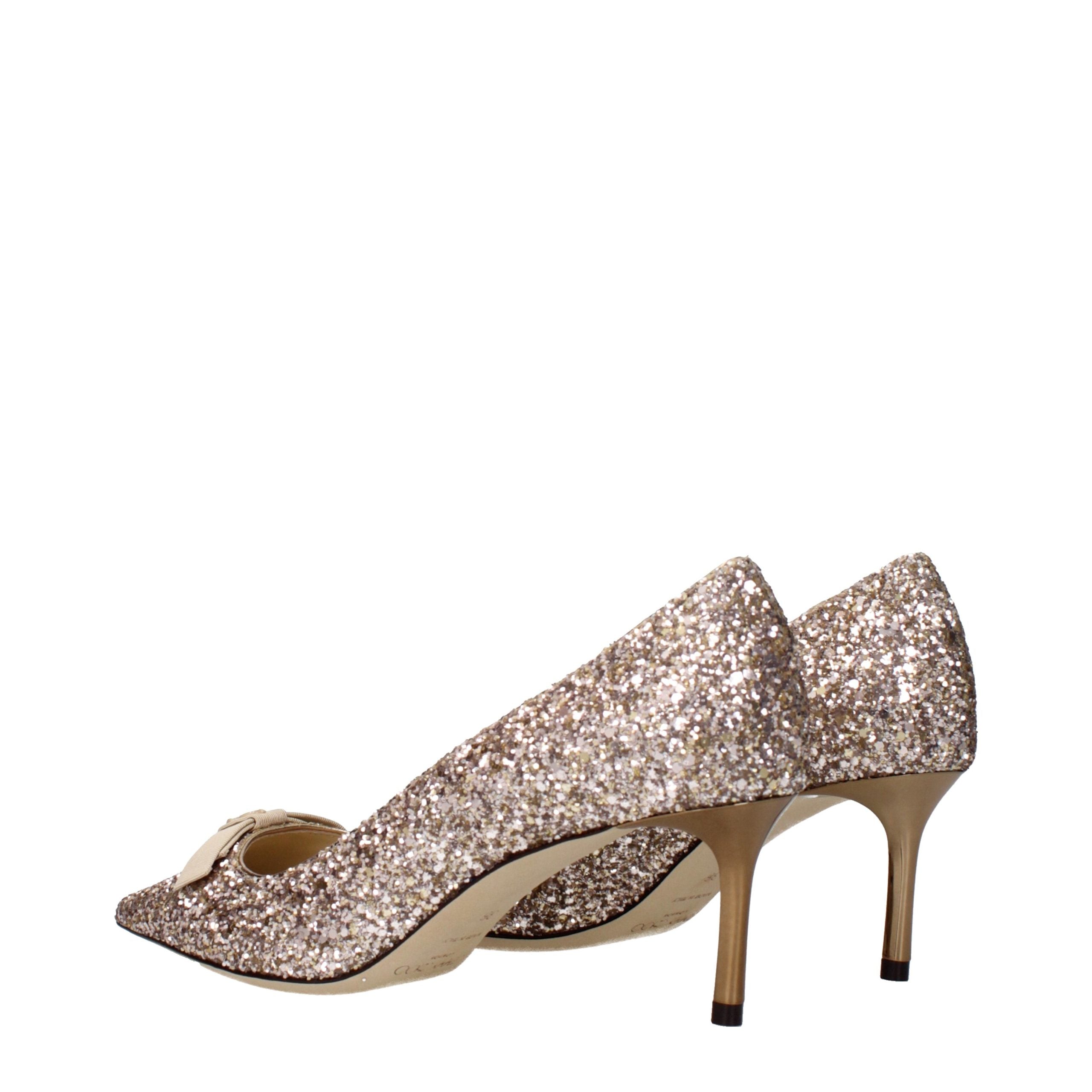 Step into a realm of exquisite elegance with Jimmy Choo Pink Plastic High Heel Pumps, where glittering allure meets timeless craftsmanship, perfect for unforgettable moments.