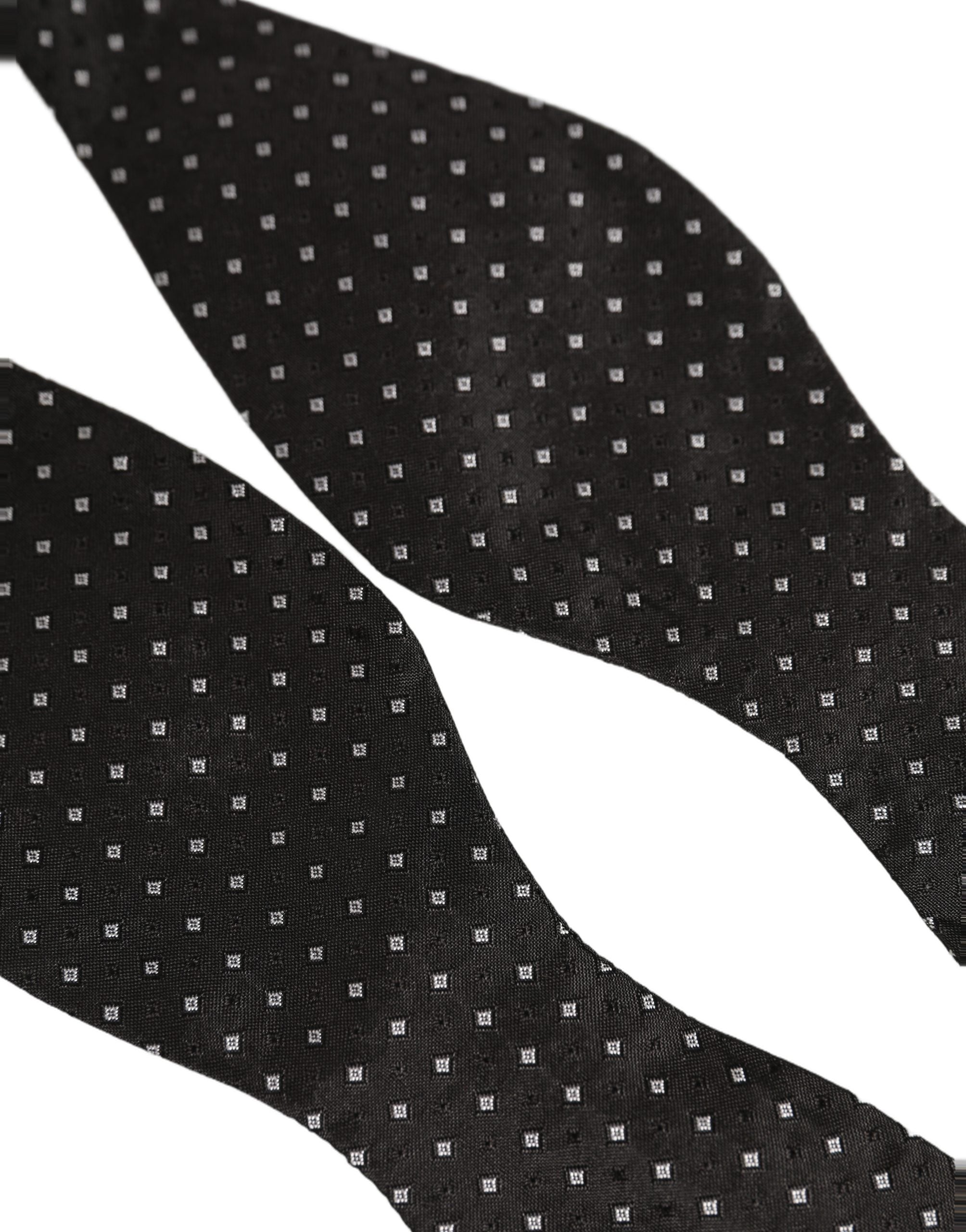 Dolce & Gabbana Silk Polka Dot Bow Tie - Timeless Elegance