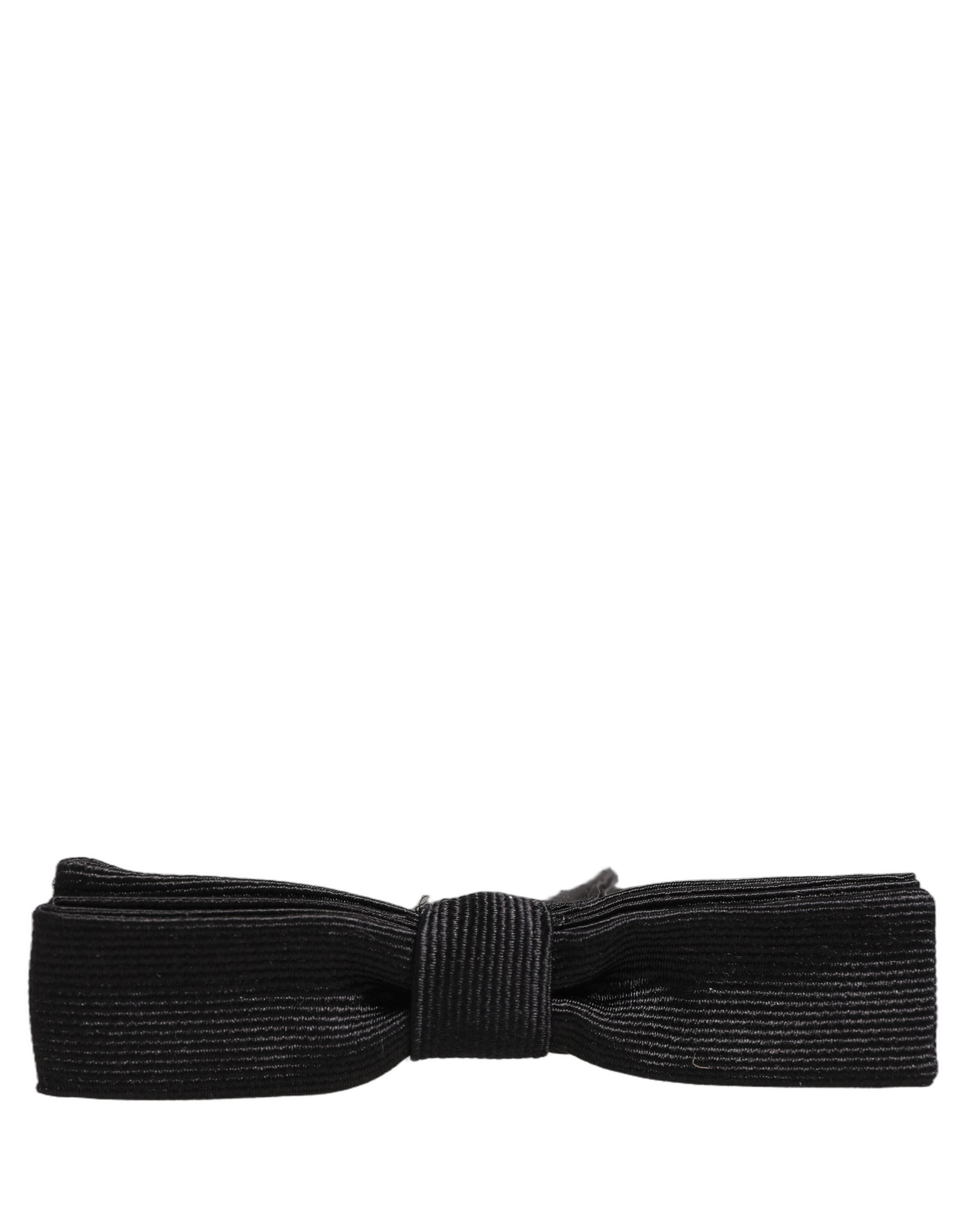 Dolce & Gabbana Silk Bow Tie - Timeless Elegance for Every Occasion