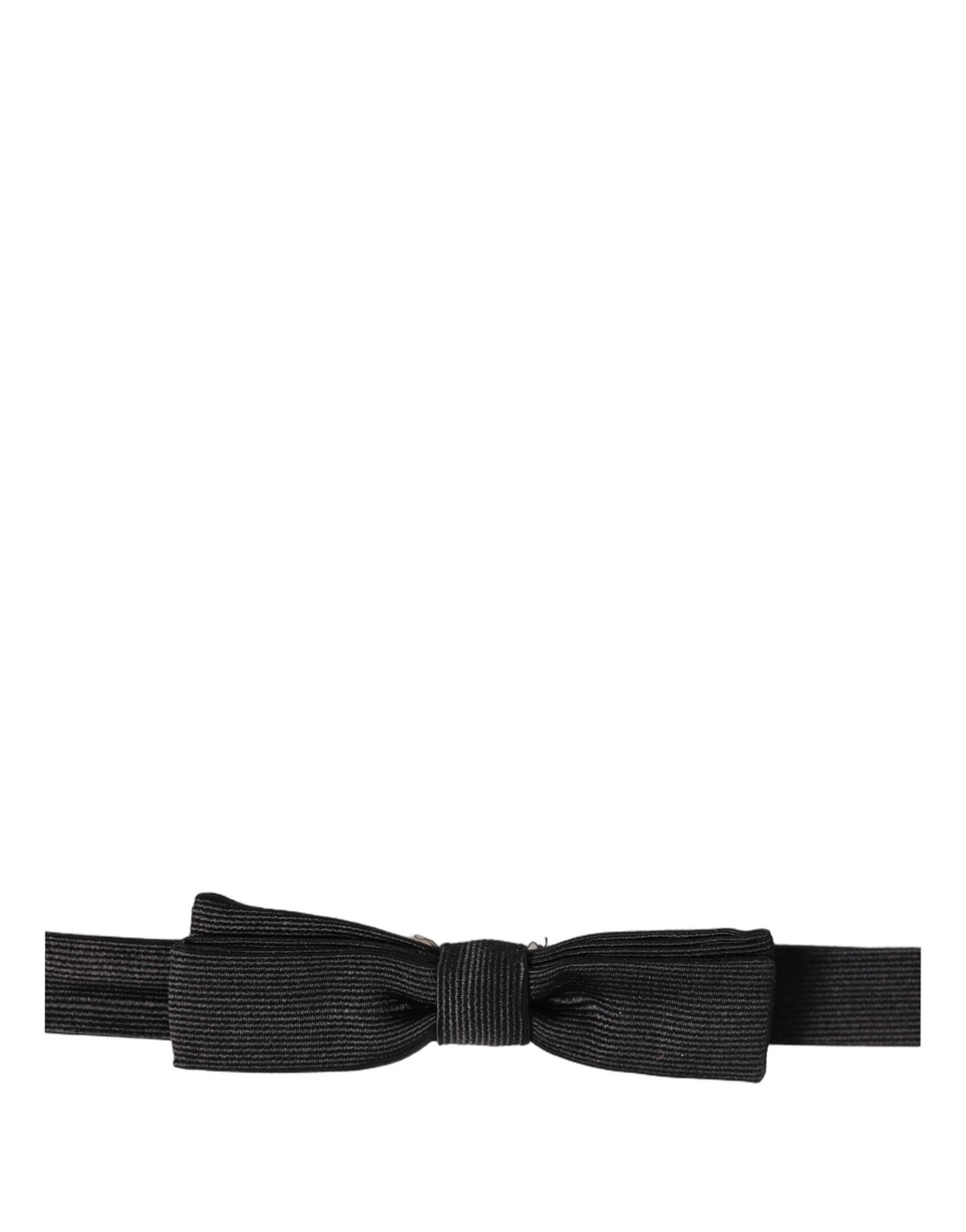 Dolce & Gabbana Silk Bow Tie - Timeless Elegance for All Occasions