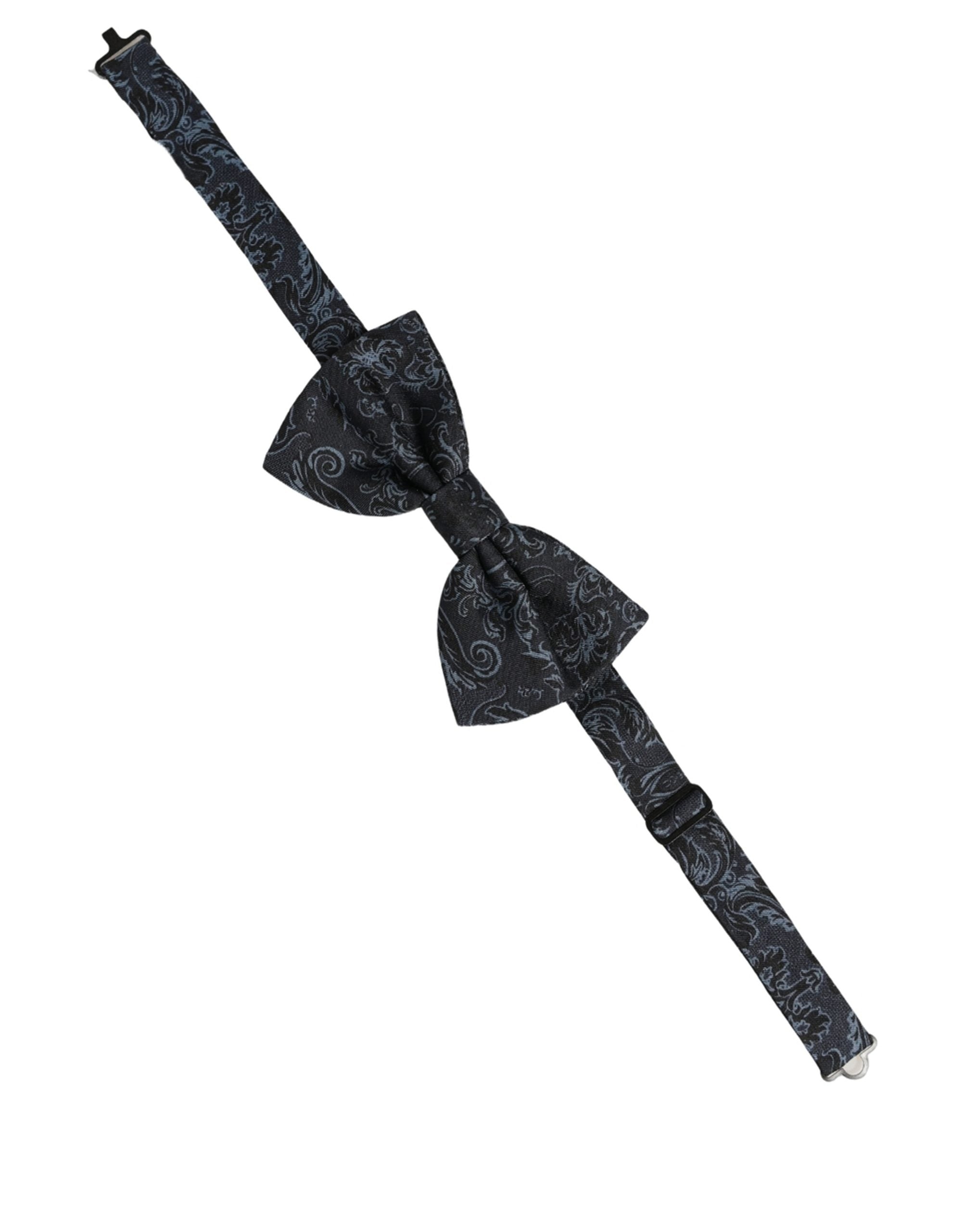 Dolce & Gabbana Paisley Bow Tie - Luxurious Formal Accessory