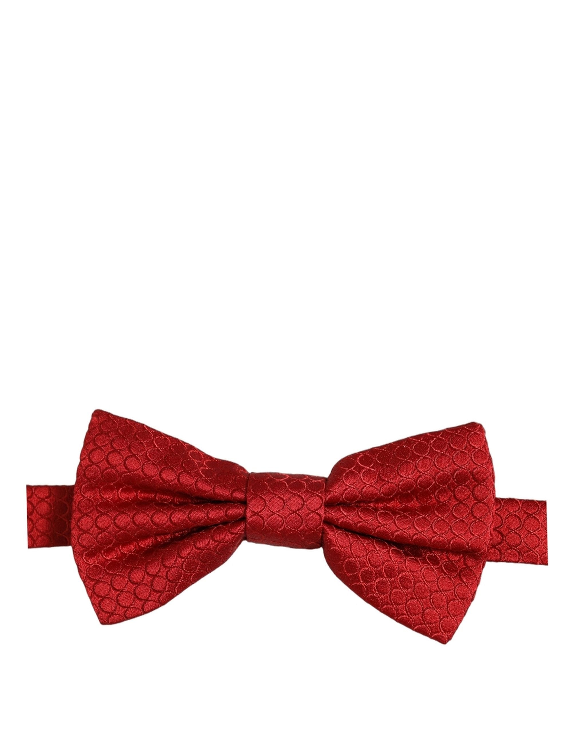 Dolce & Gabbana Silk Red Bow Tie - Timeless Luxury Accessory