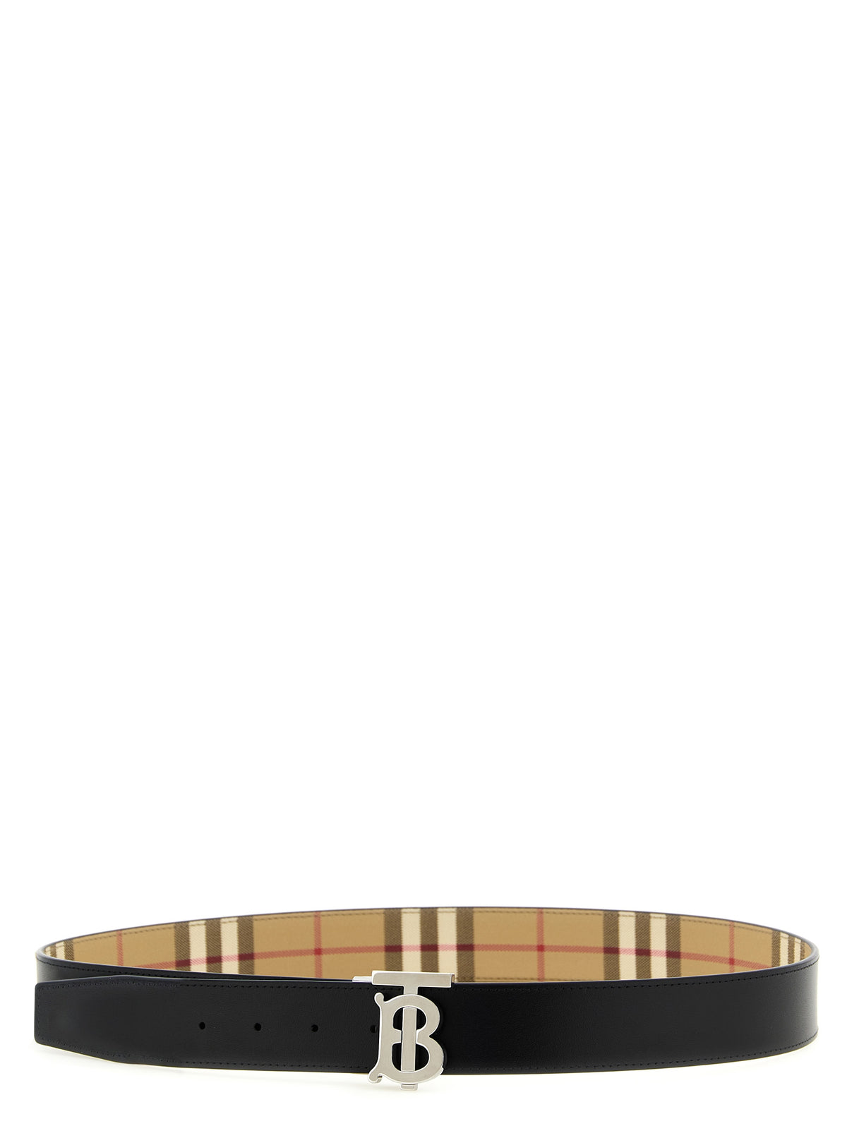 Burberry Beige Polyethylene Belt - Exquisite Reversible Luxury