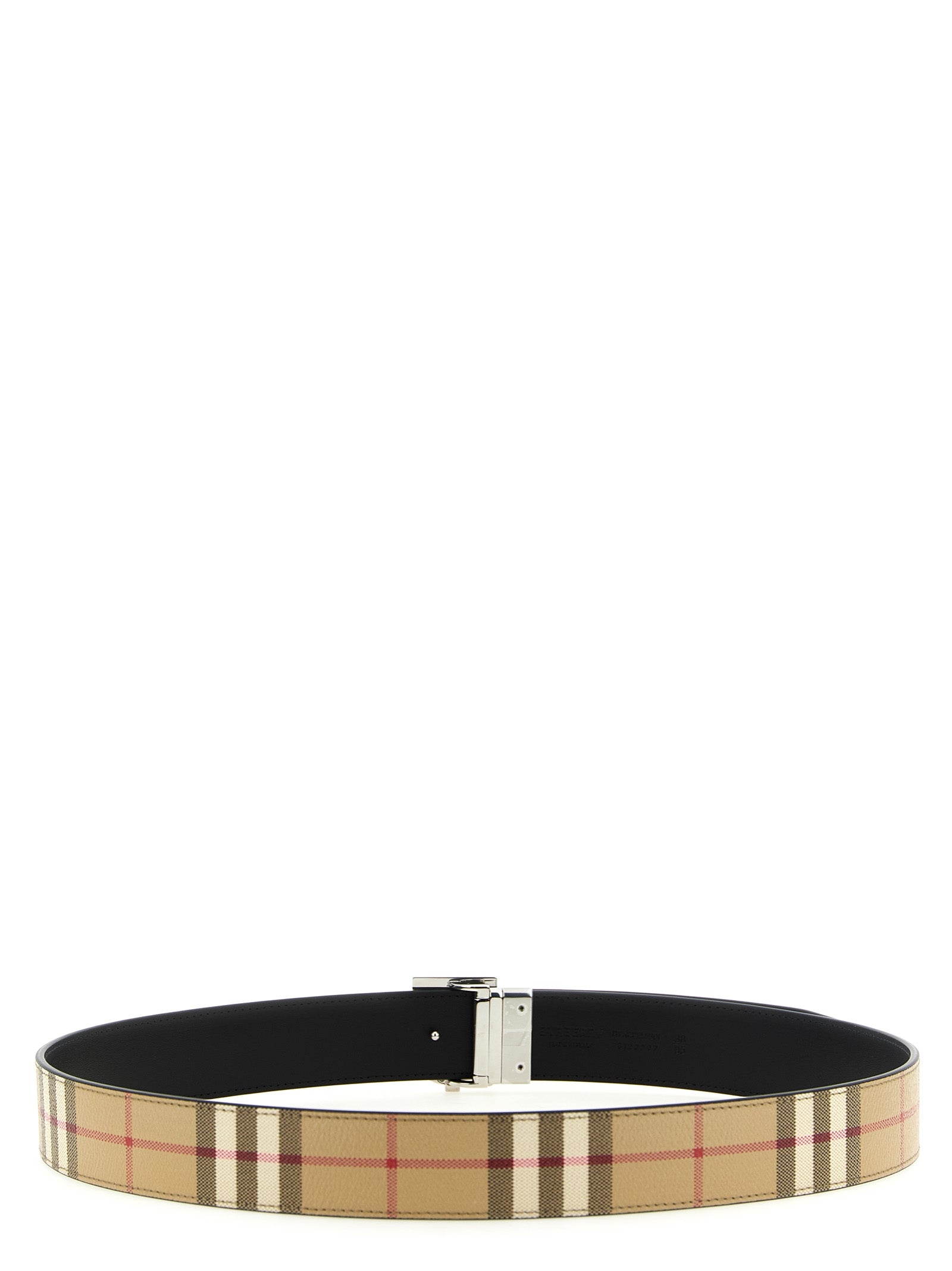Burberry Beige Polyethylene Belt - Timeless Luxury Accessory