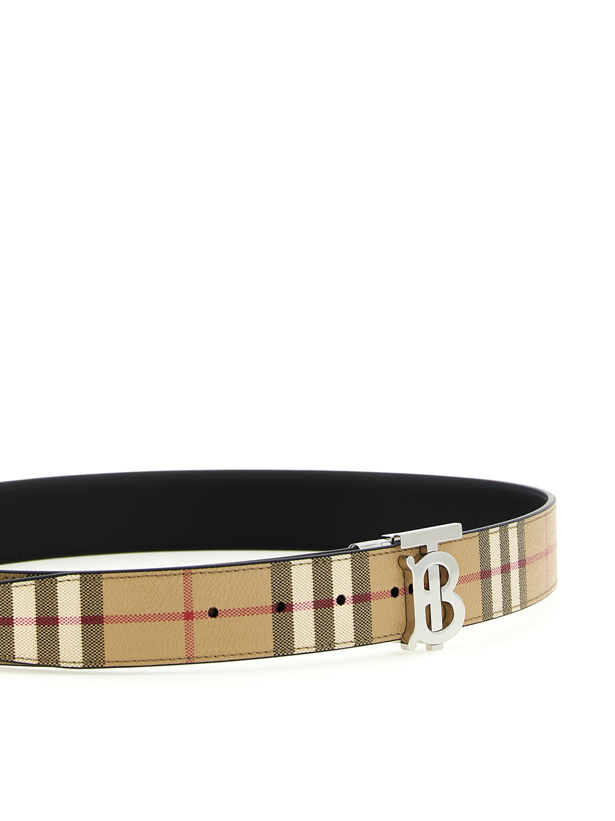 Burberry Beige Polyethylene Belt - Timeless Luxury Accessory