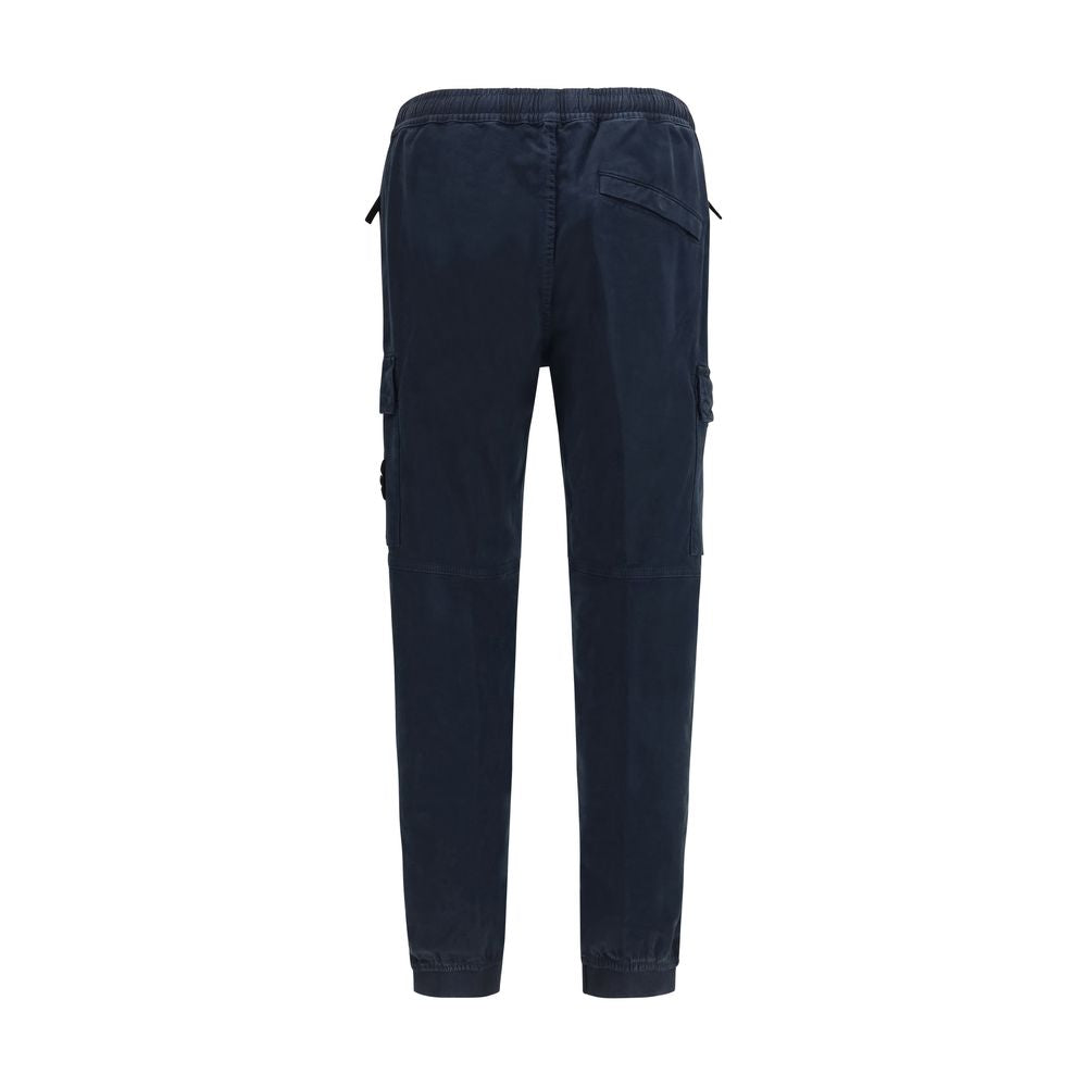 Discover the Stone Island Blue Cotton Cargo Pants, where luxurious craftsmanship meets contemporary style, perfect for those who embody elegance and confidence.