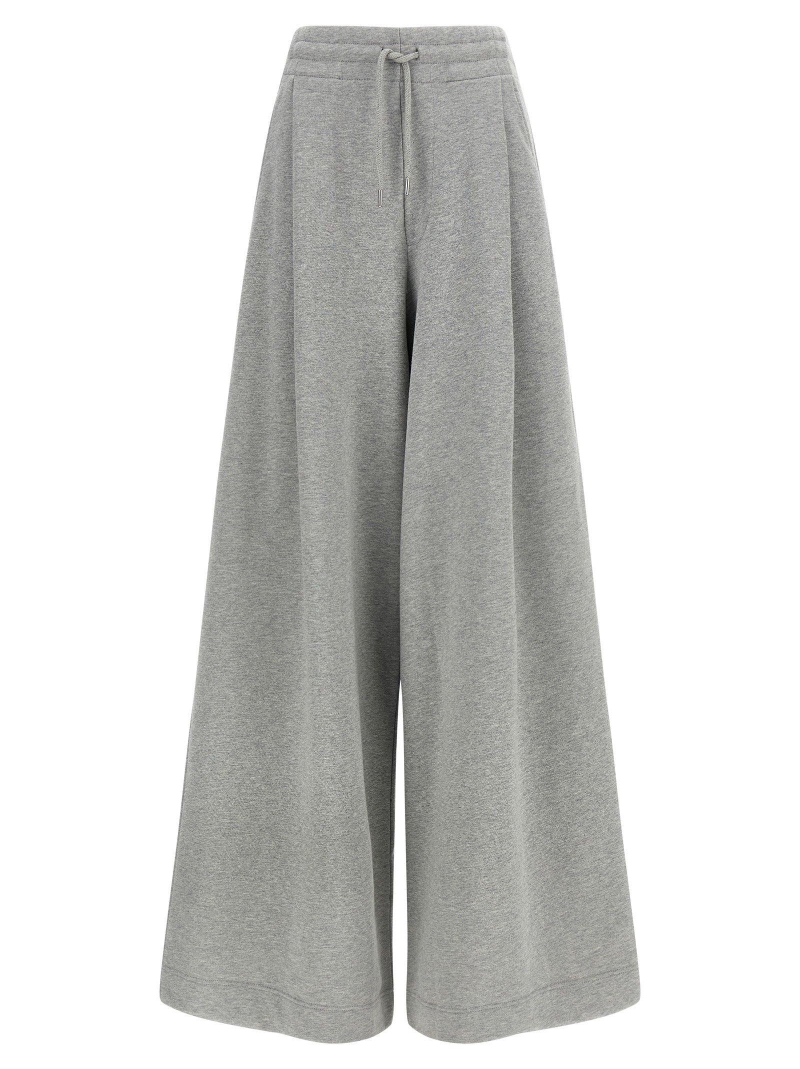 Dries Van Noten Gray Cotton Casual Pants - Effortless Elegance