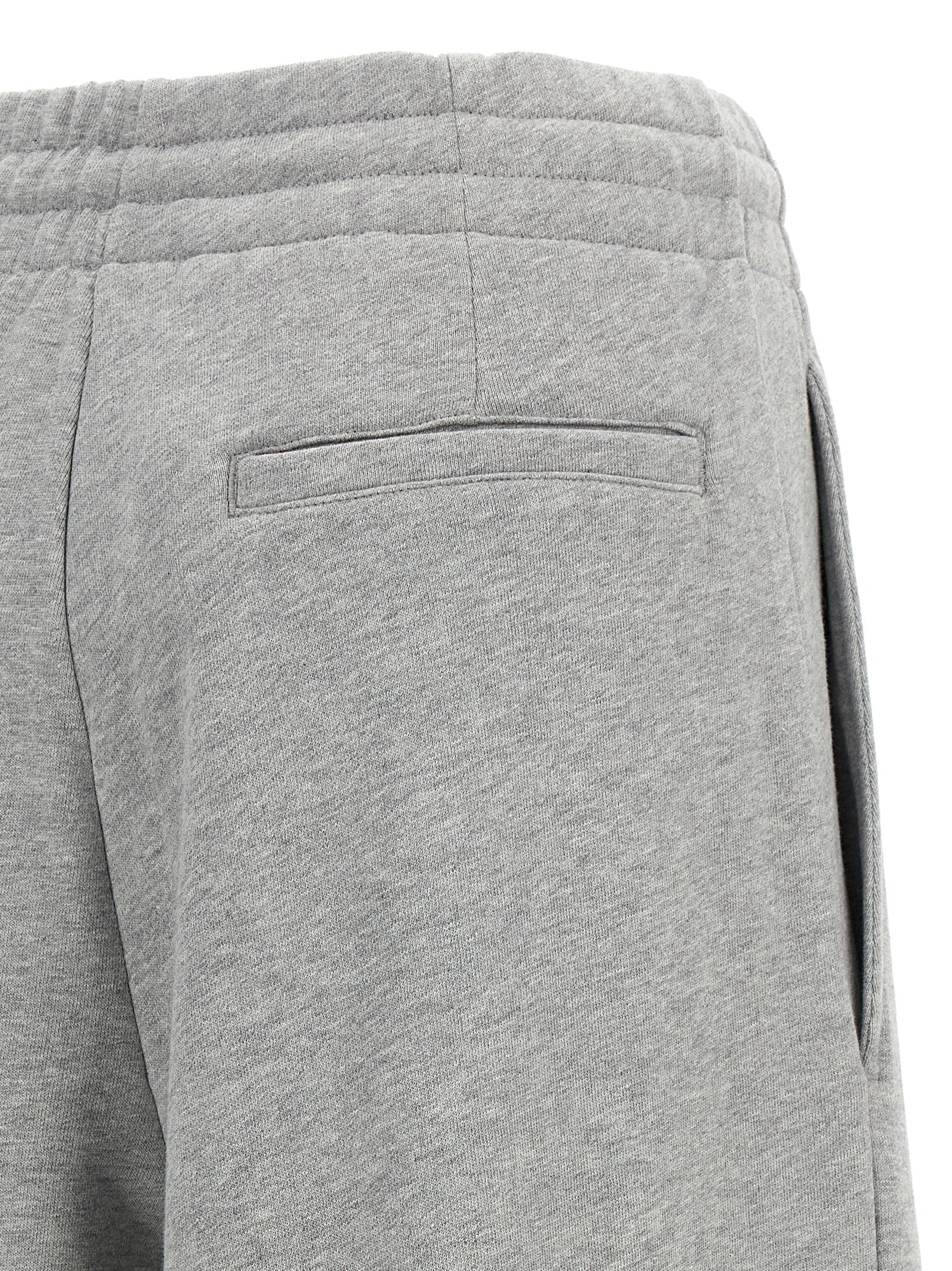 Dries Van Noten Gray Cotton Casual Pants - Timeless Elegance