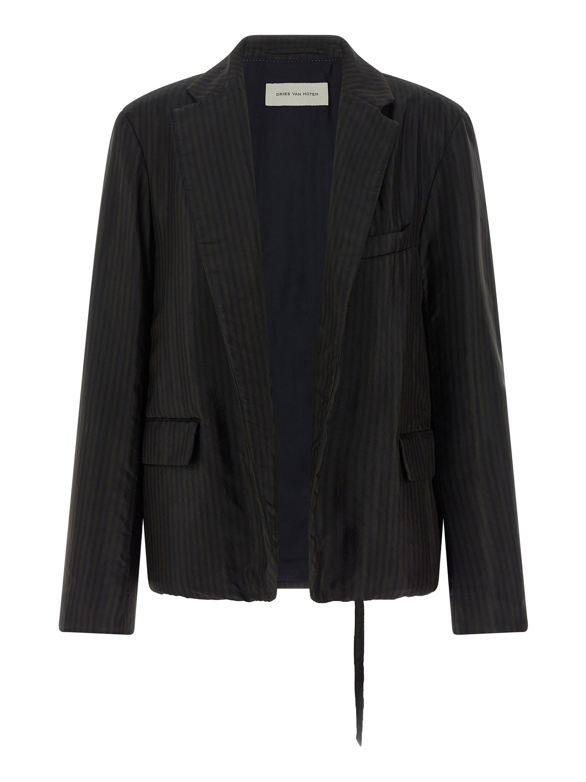 Dries Van Noten Brown Copper Blazer