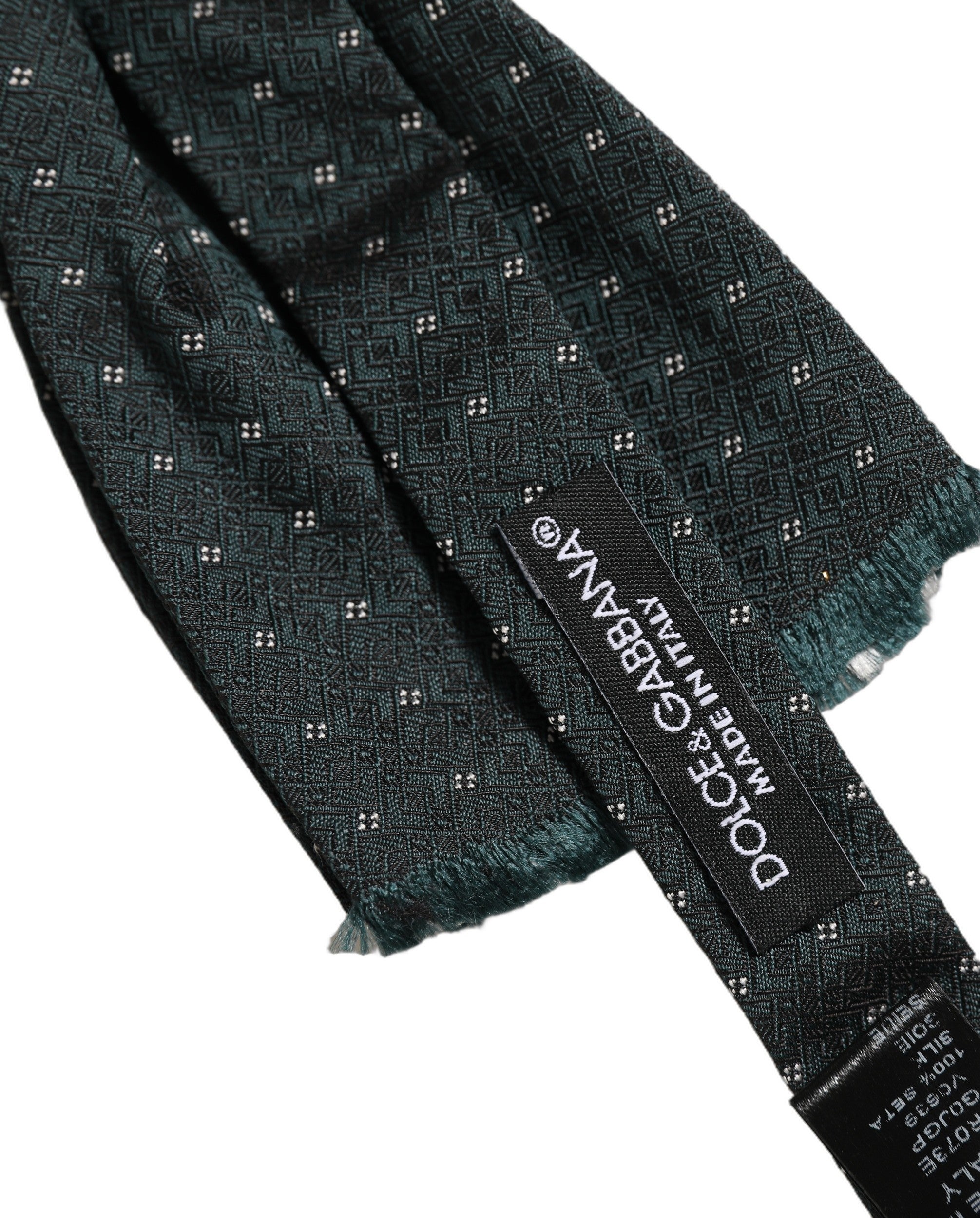 Dolce & Gabbana Silk Bow Tie - Timeless Elegance Redefined