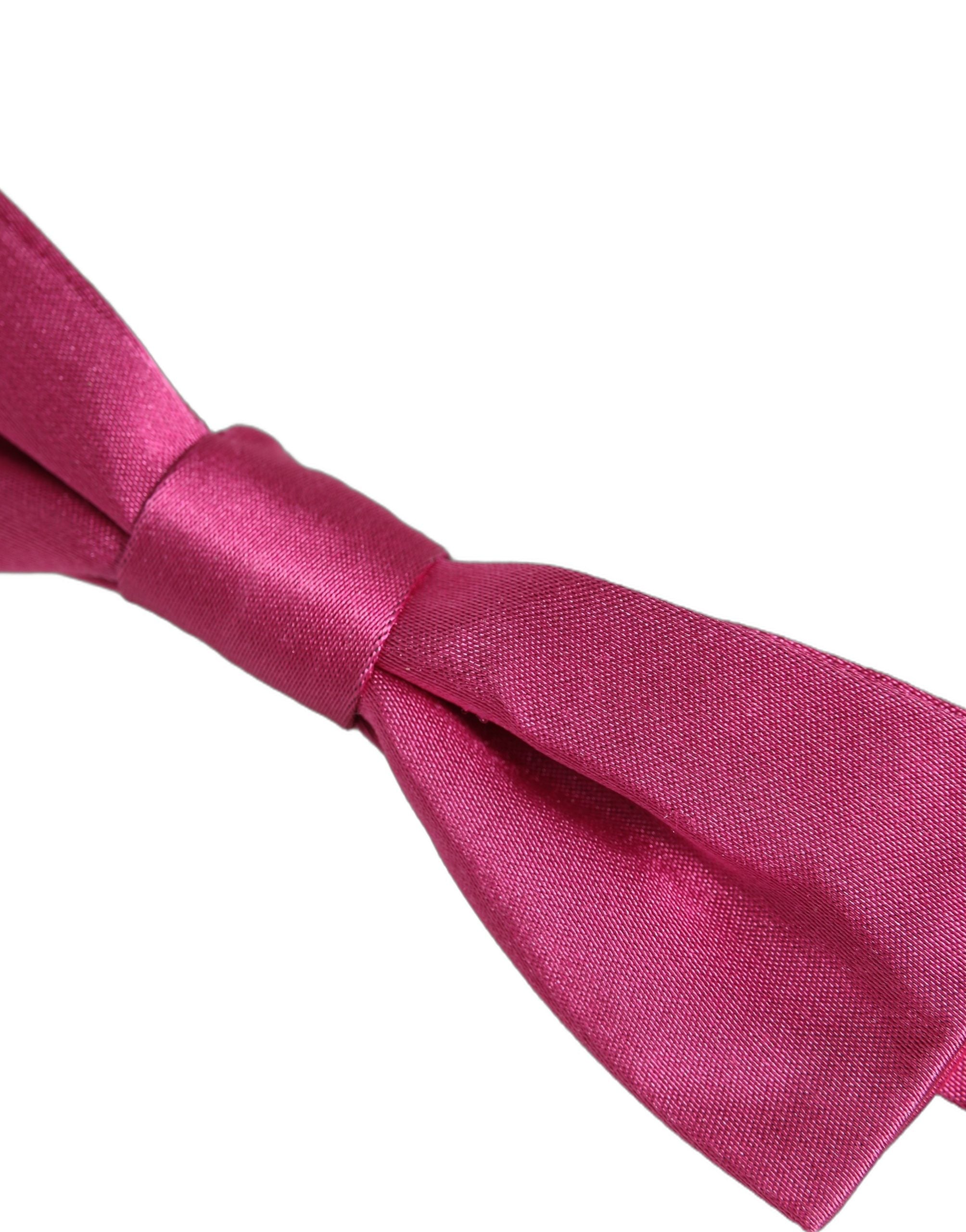 Dolce & Gabbana Silk Bow Tie - Timeless Elegance for All Occasions