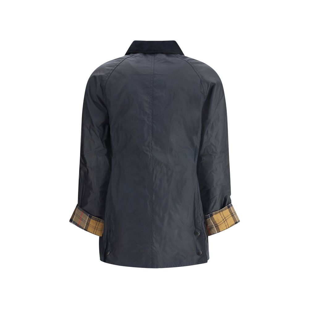Barbour Blue Cotton Shell Jacket - Timeless Elegance for All