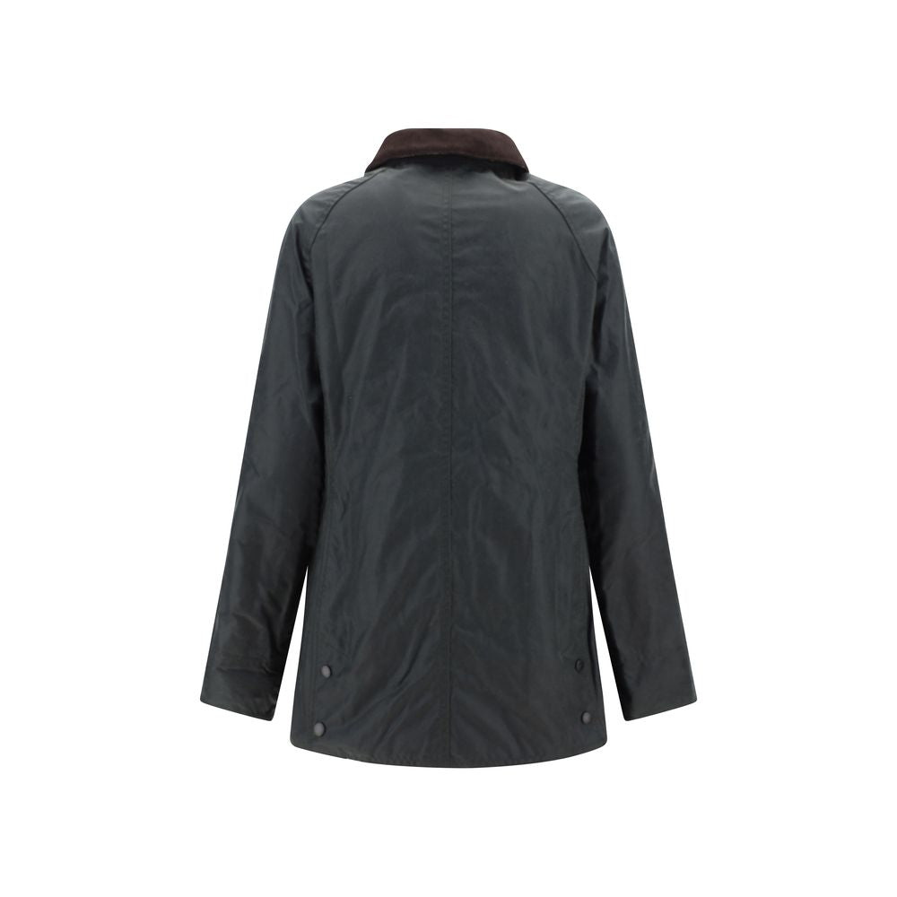 Barbour Bicolor Cotton Full-Length Jacket - Timeless Luxury Style
