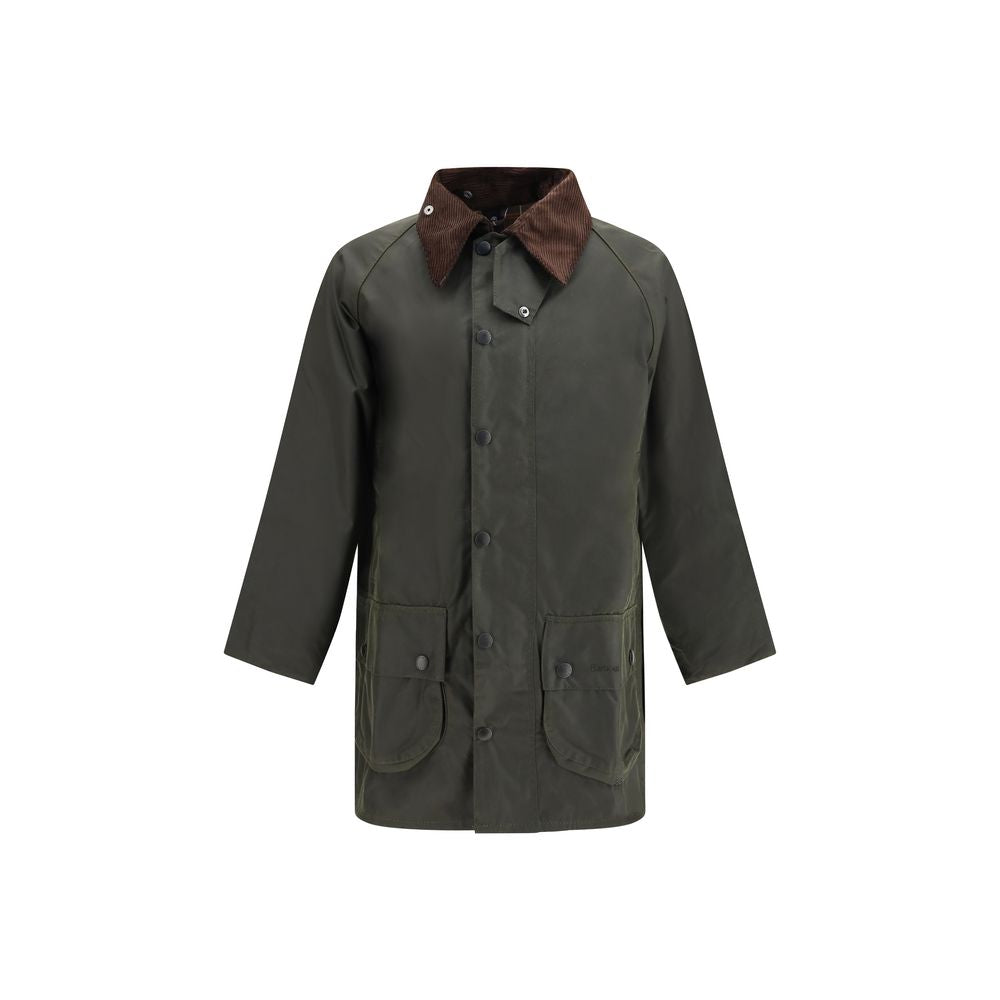 Barbour Bicolor Cotton Coat - Timeless Luxury for All Seasons