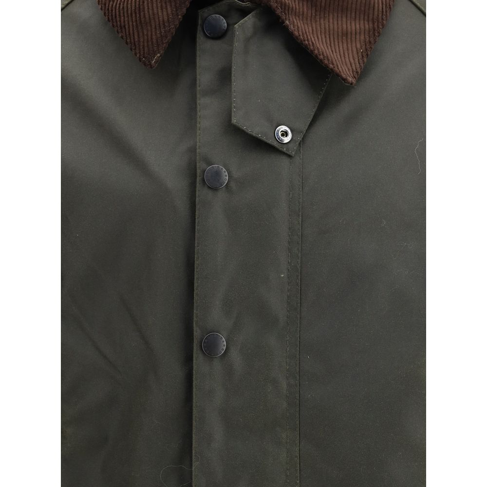Barbour Bicolor Cotton Coat - Timeless Luxury for All Seasons