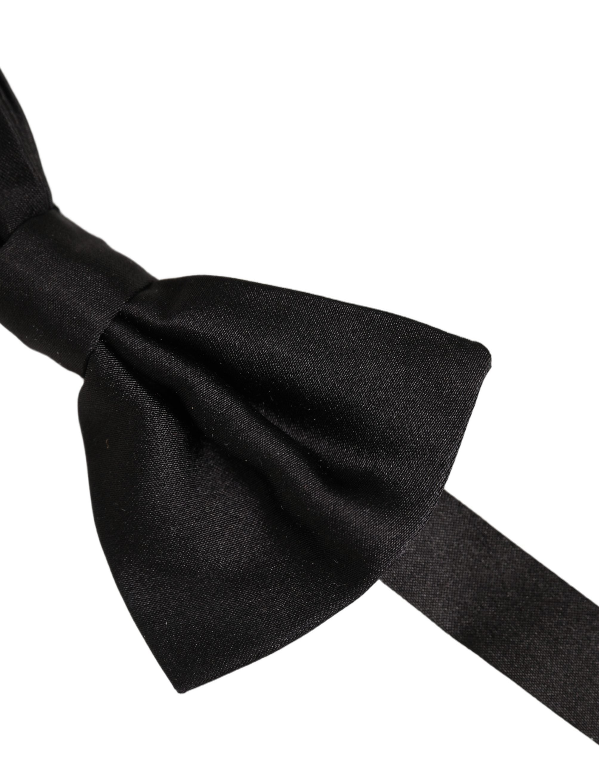 Dolce & Gabbana Silk Bow Tie - Timeless Elegance for All Occasions