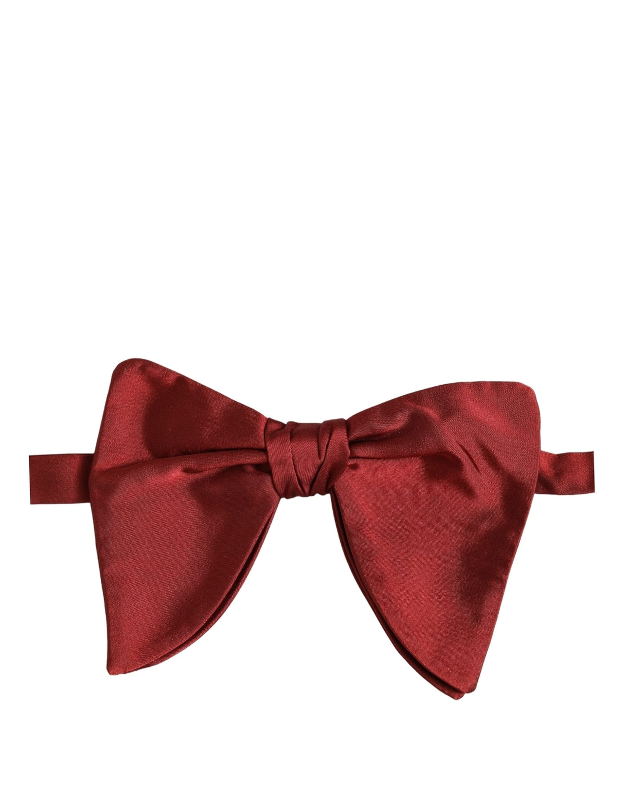 Dolce & Gabbana Silk Bow Tie - Timeless Luxury Accessory