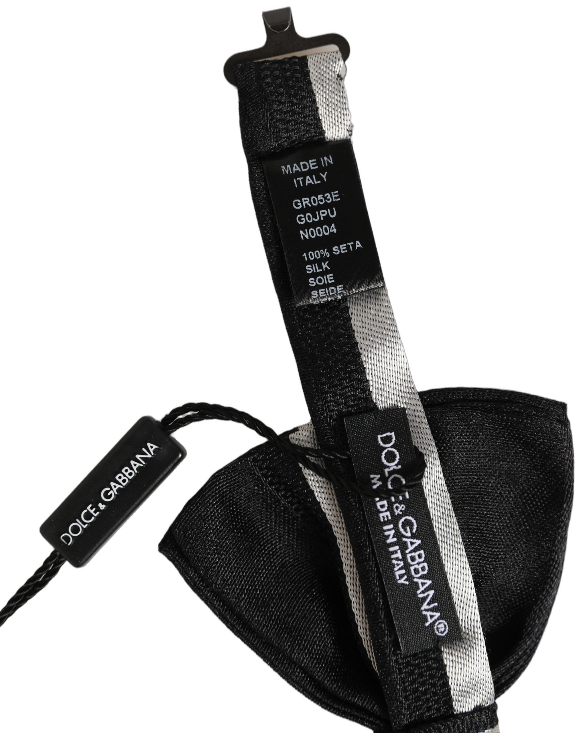 Dolce & Gabbana Silk Bow Tie - Timeless Elegance for All