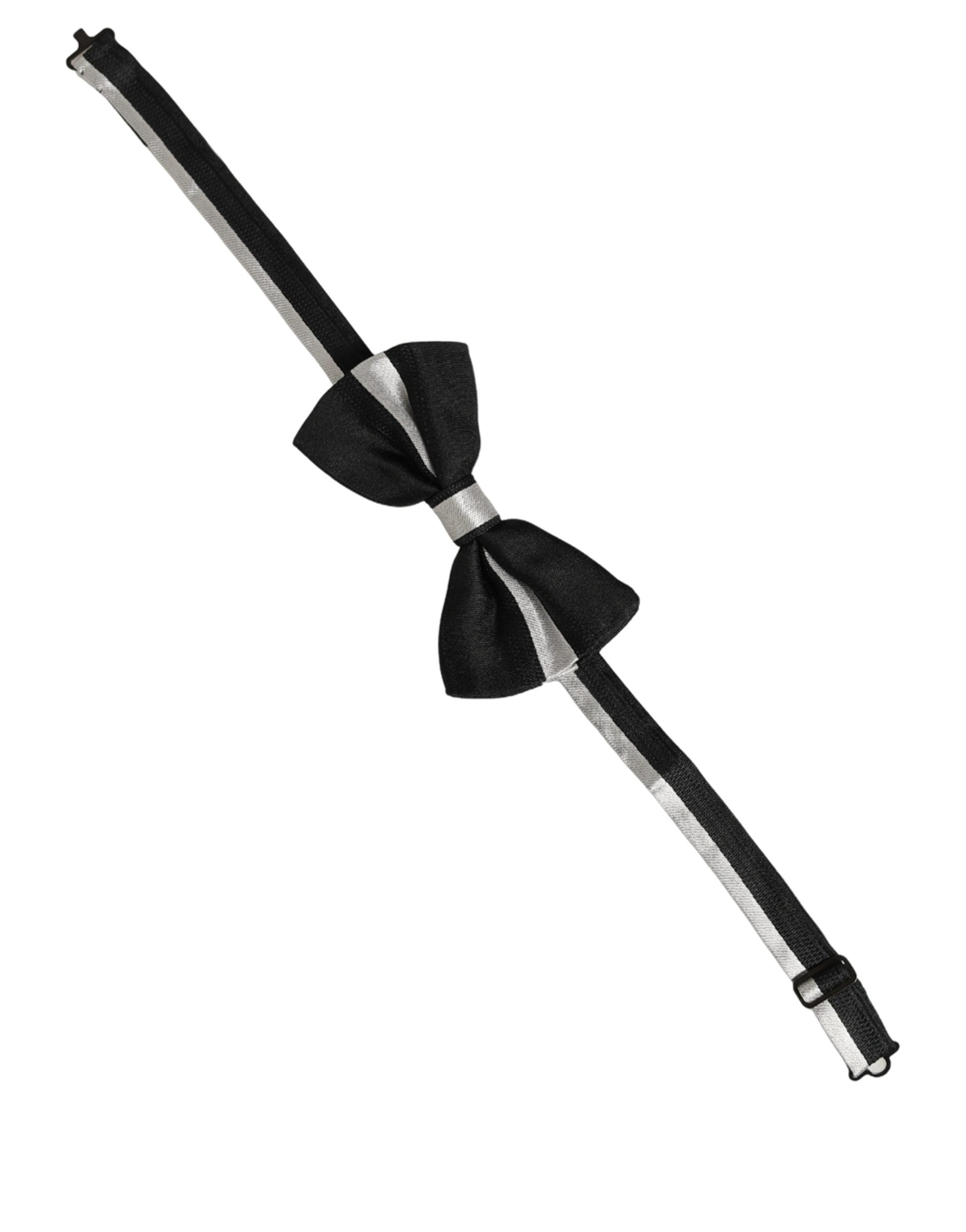 Dolce & Gabbana Silk Bow Tie - Timeless Luxury Accessory
