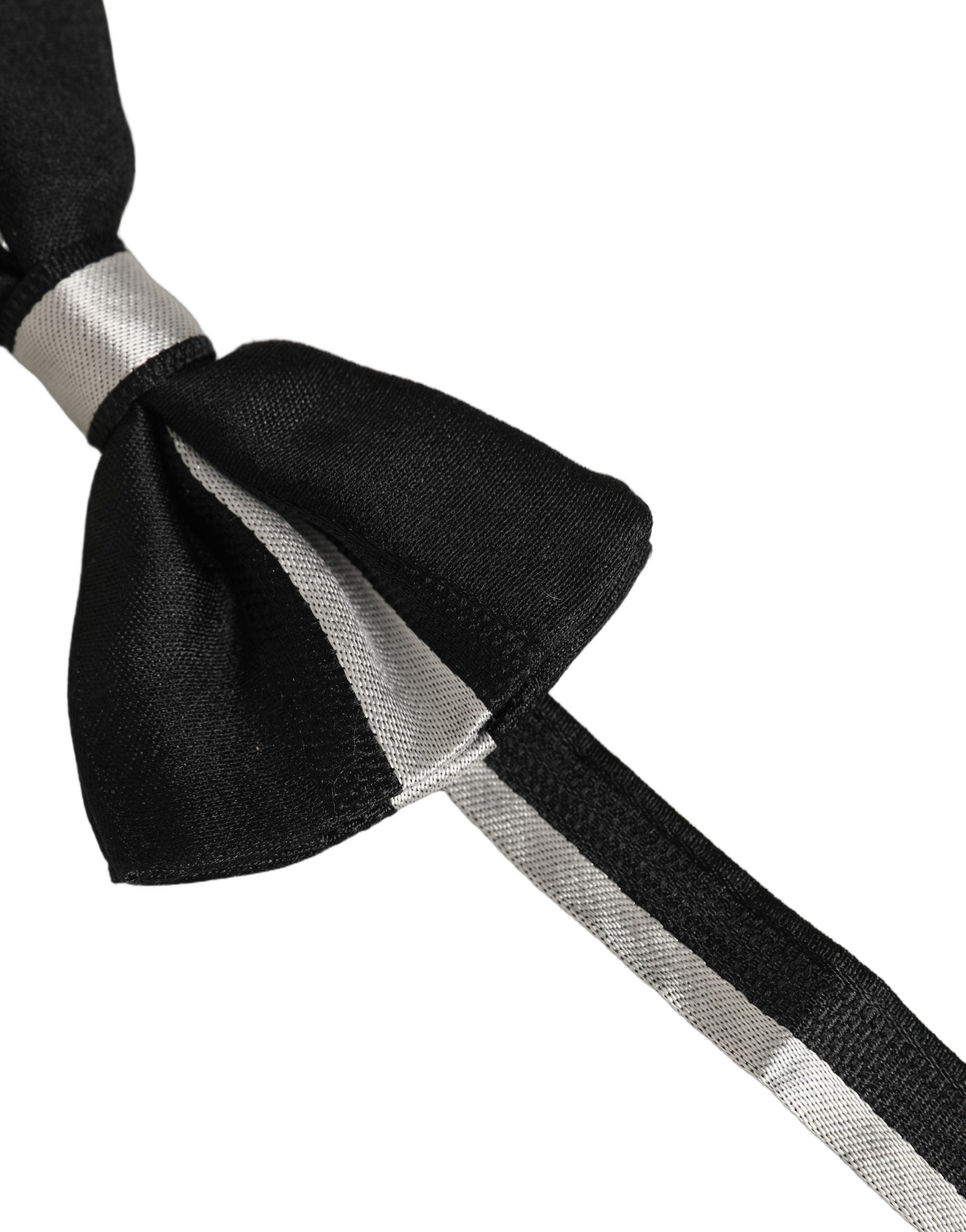 Dolce & Gabbana Silk Bow Tie - Timeless Elegance Redefined