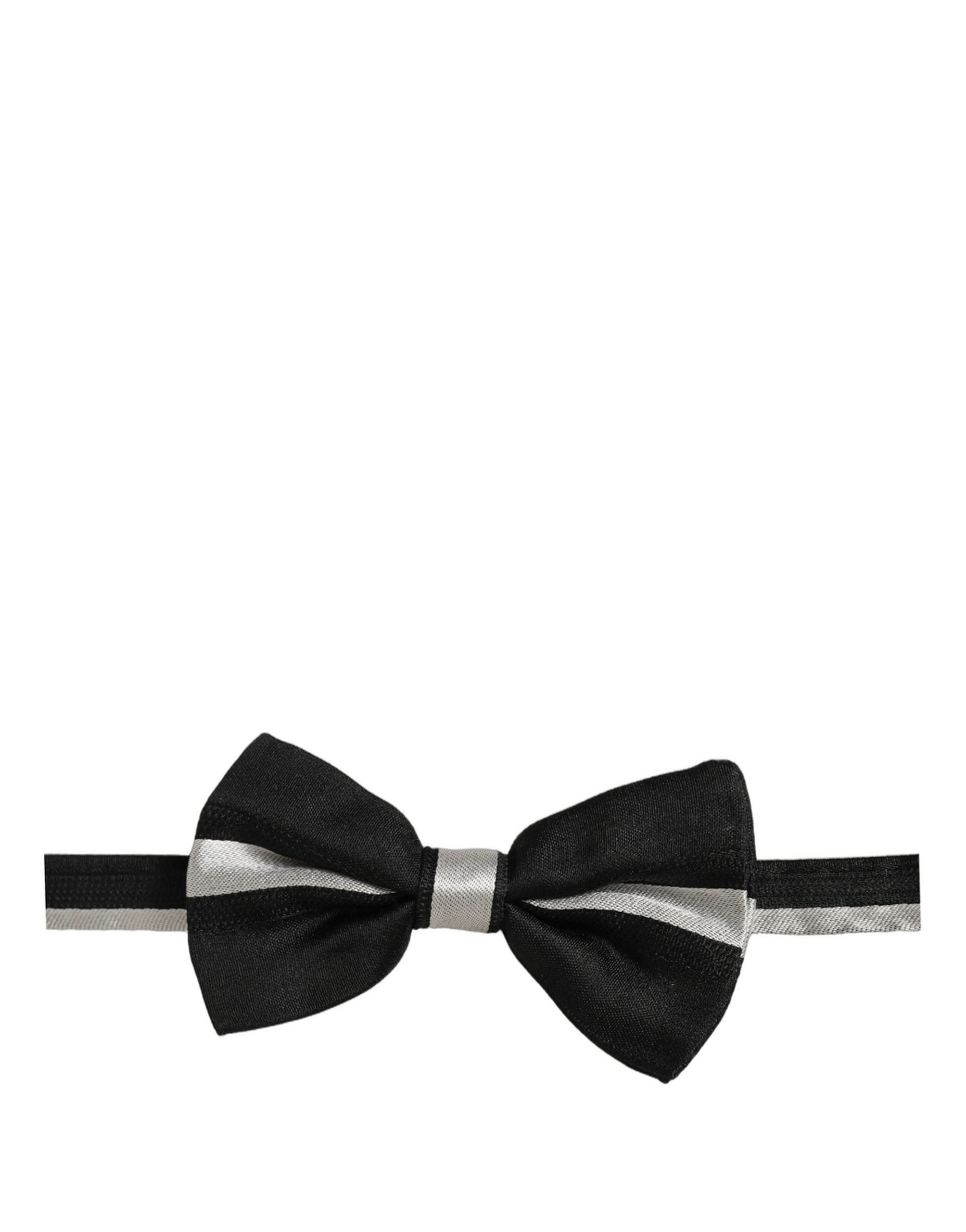 Dolce & Gabbana Silk Bow Tie - Timeless Elegance for All Occasions