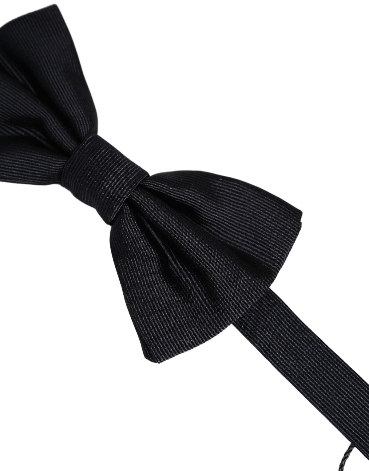 Discover the exquisite Dolce & Gabbana black silk bow tie, a symbol of refined elegance and Italian craftsmanship, perfect for elevating any formal ensemble.
