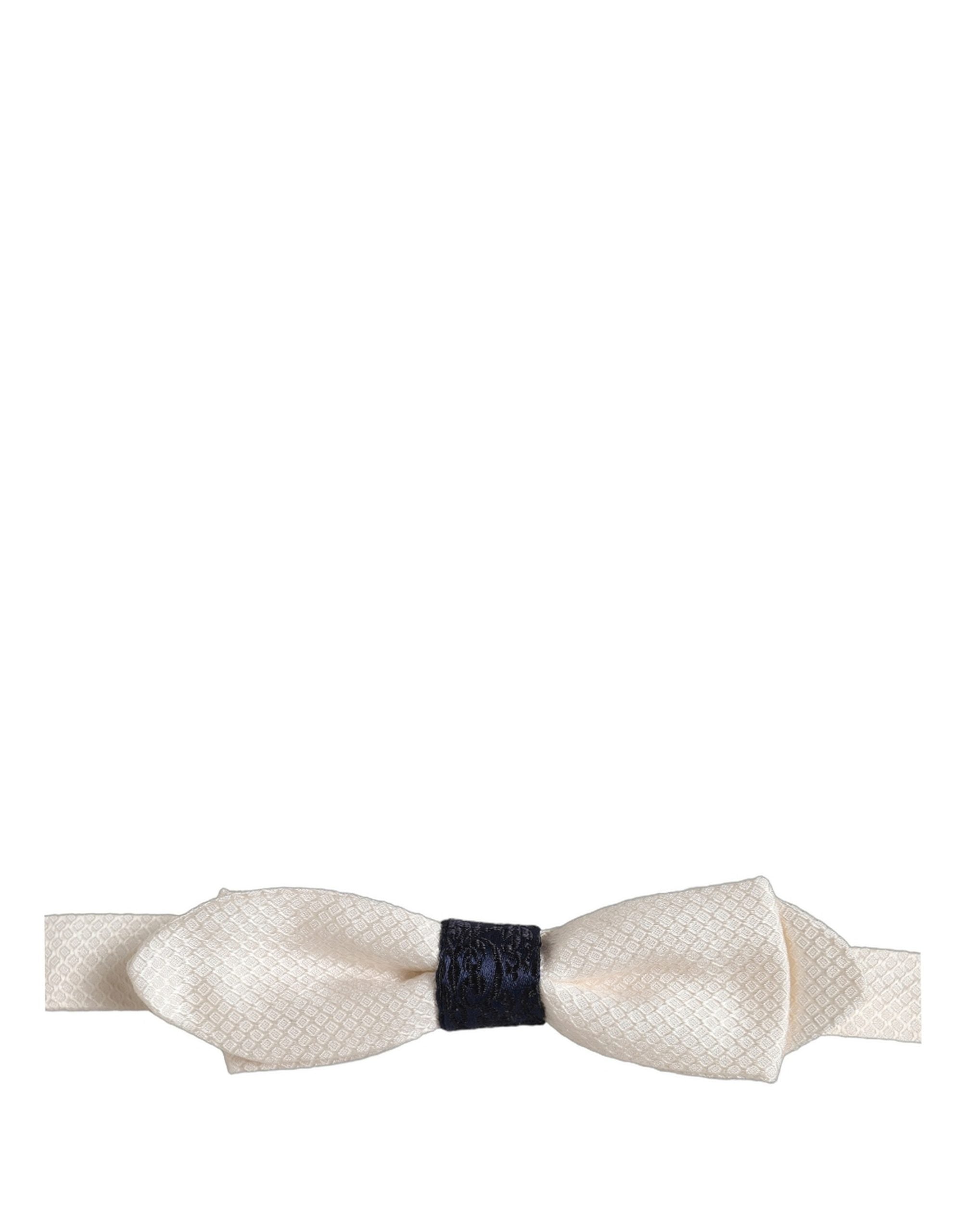 Dolce & Gabbana Silk Bow Tie for Timeless Elegance