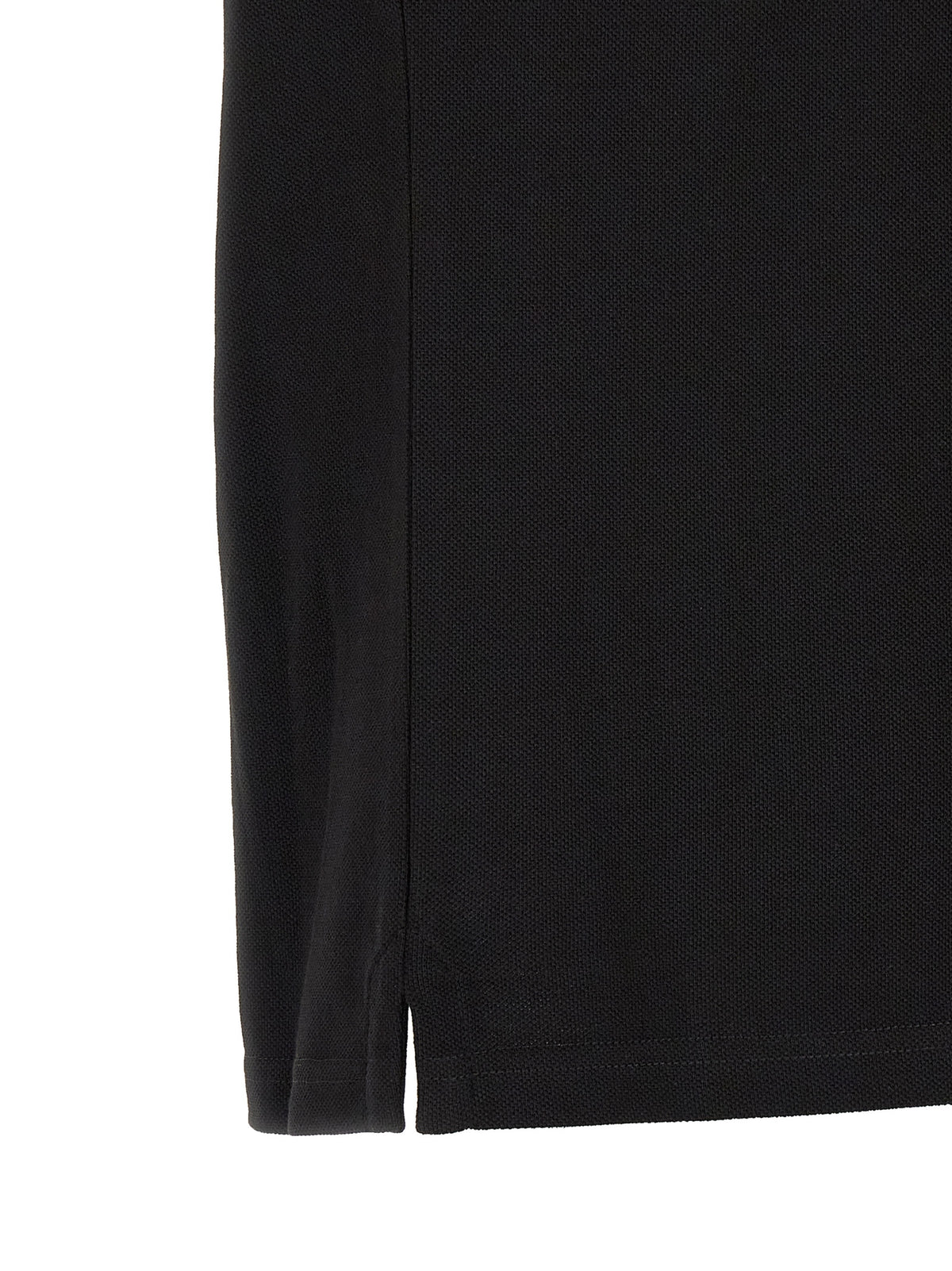 Moncler Black Cotton Polo Shirt - Timeless Luxury Redefined