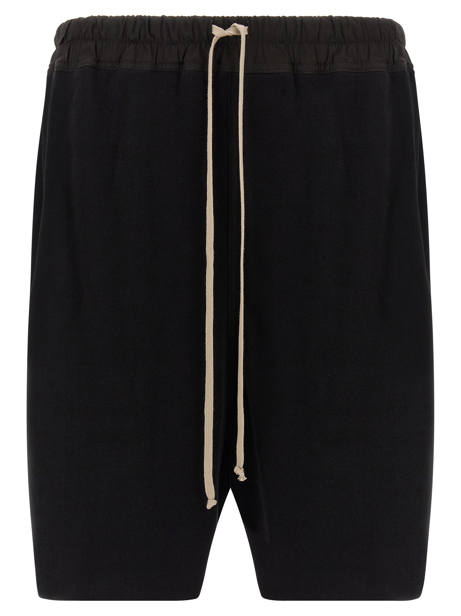 Discover the allure of Rick Owens Black Cotton Bermuda Shorts, where avant-garde design meets luxurious comfort, crafted for the discerning individual.