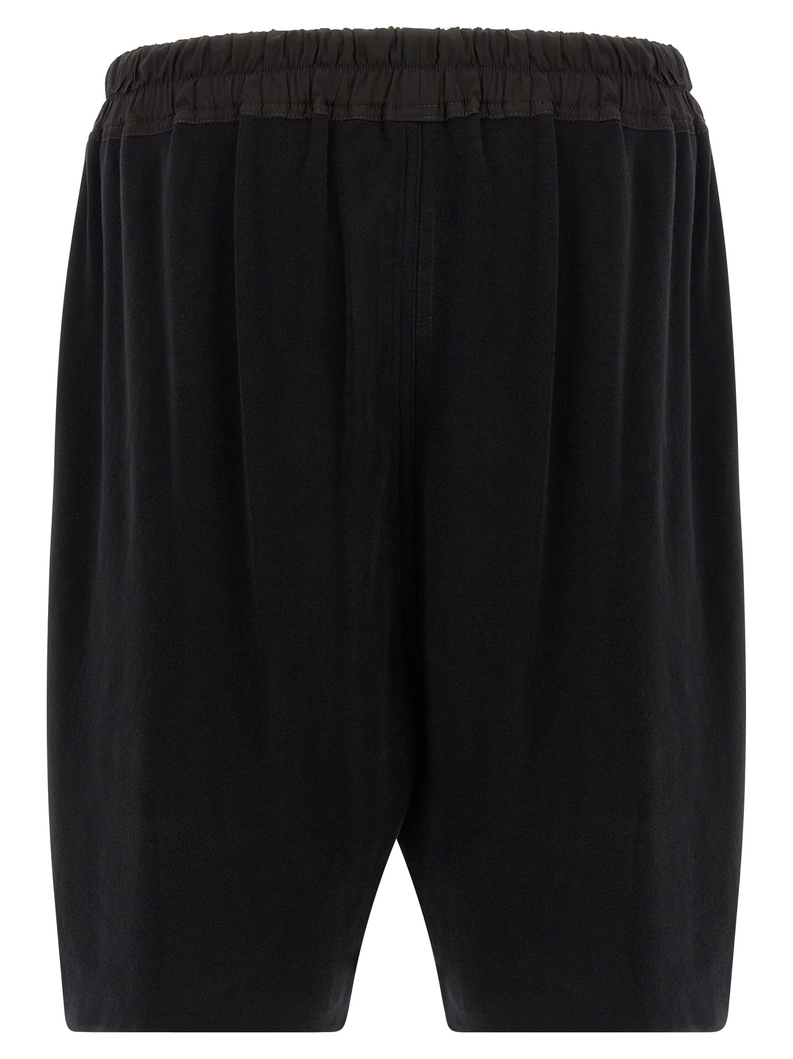 Discover the essence of avant-garde luxury with Rick Owens' Black Cotton Bermuda Shorts, crafted for those who embrace bold individuality and refined style.