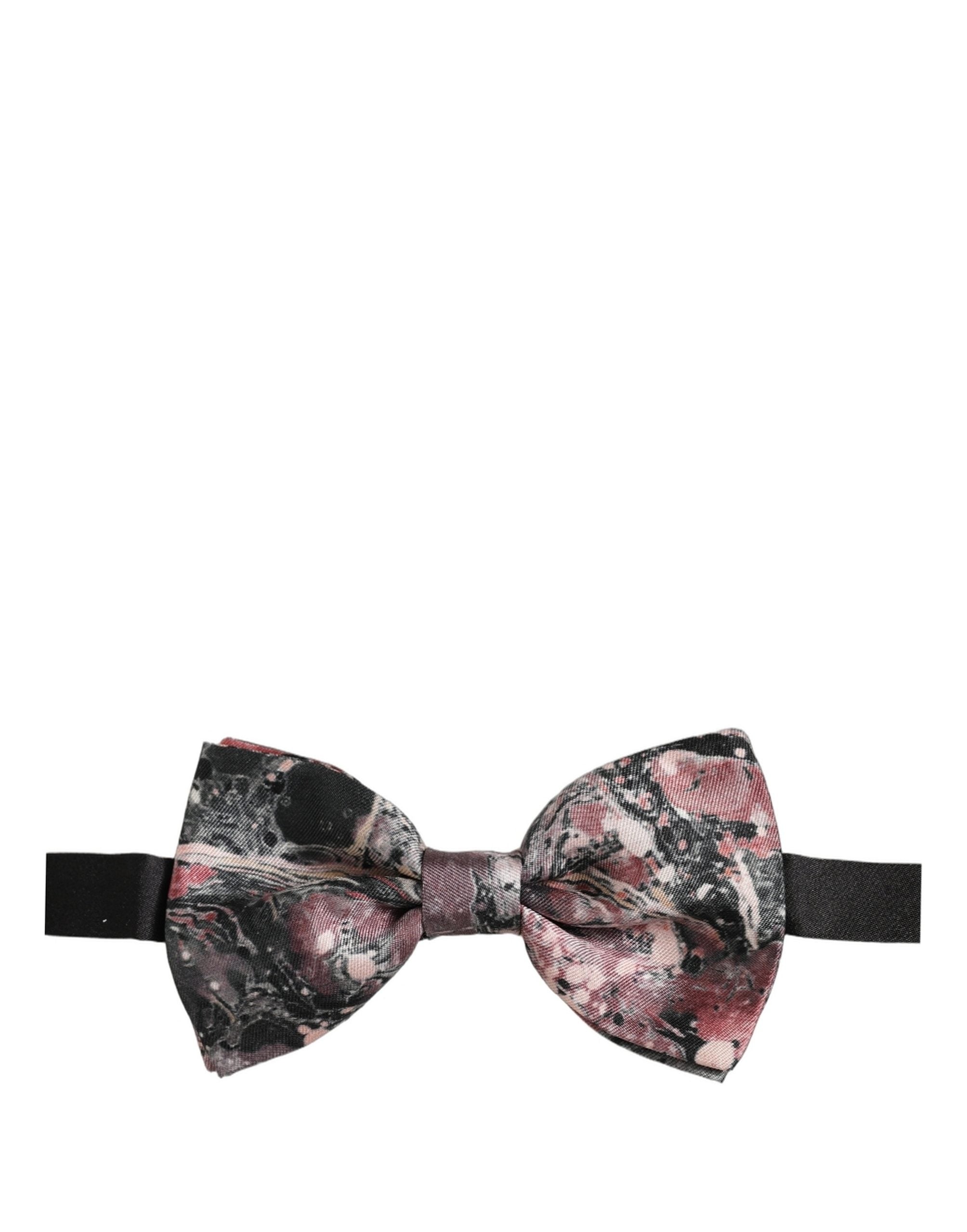 Dolce & Gabbana Multicolor Silk Bow Tie - Exquisite Luxury Accessory