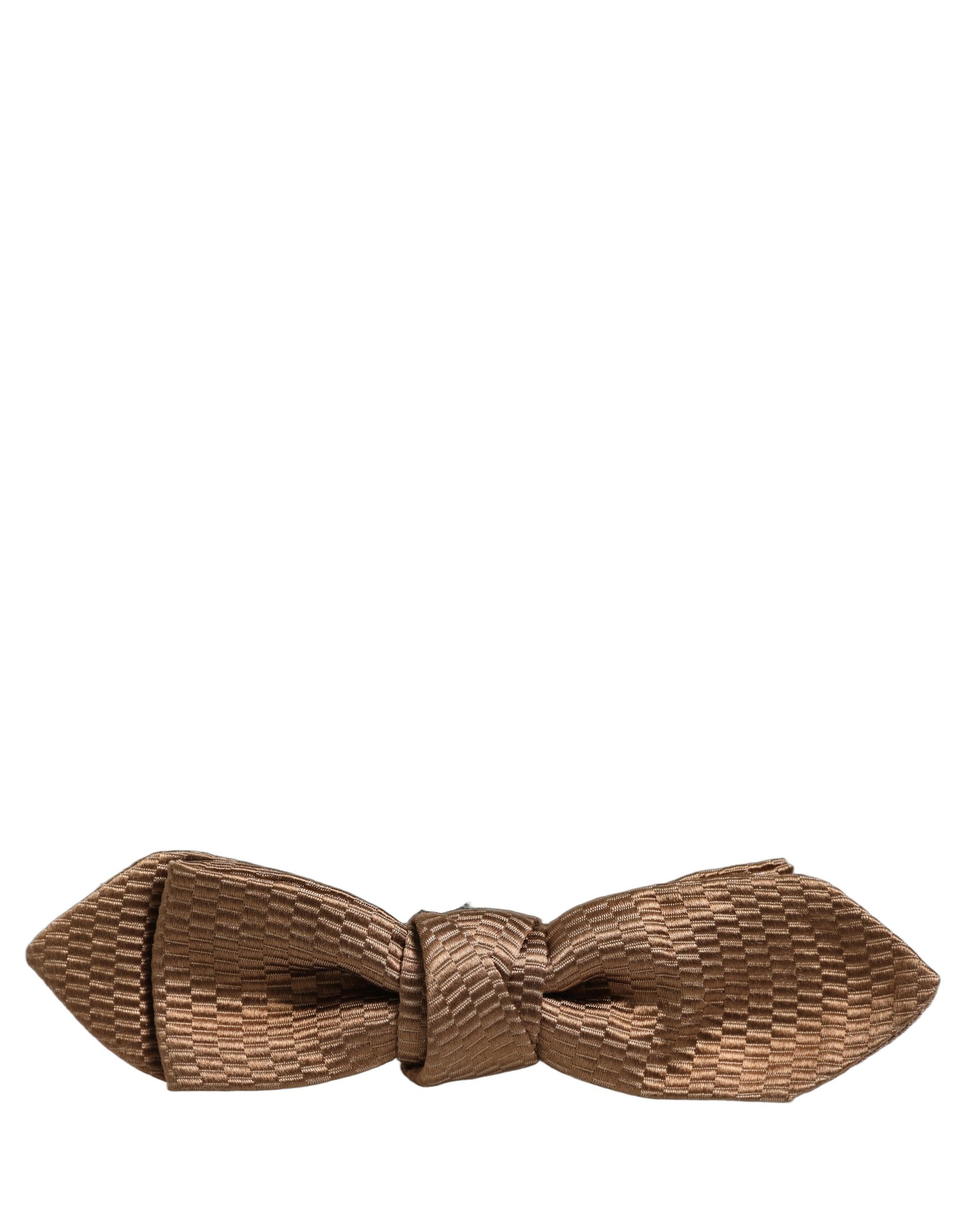 Dolce & Gabbana Silk Bow Tie - Timeless Elegance Redefined
