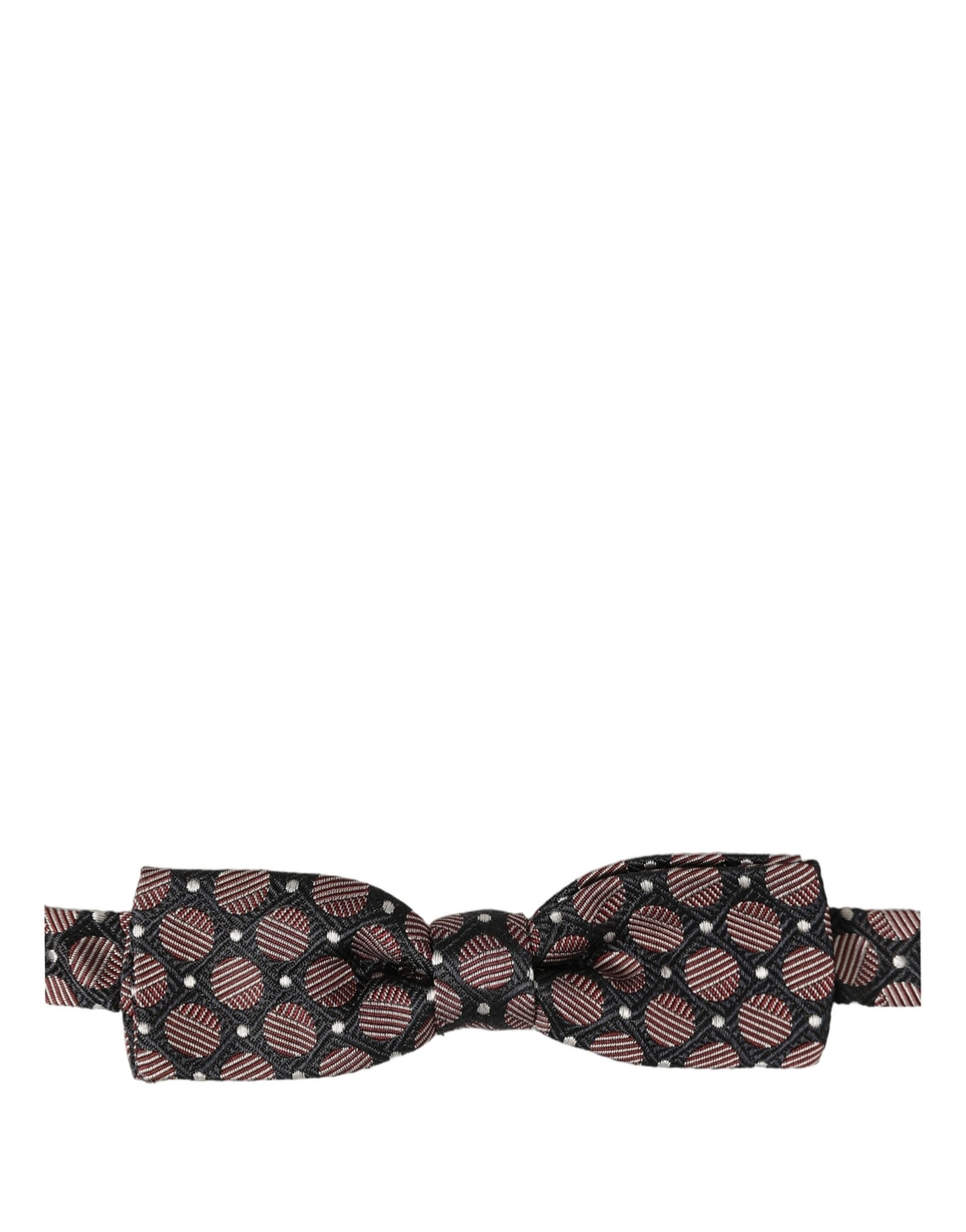 Dolce & Gabbana Multicolor Silk Bow Tie - Luxurious Formal Accessory