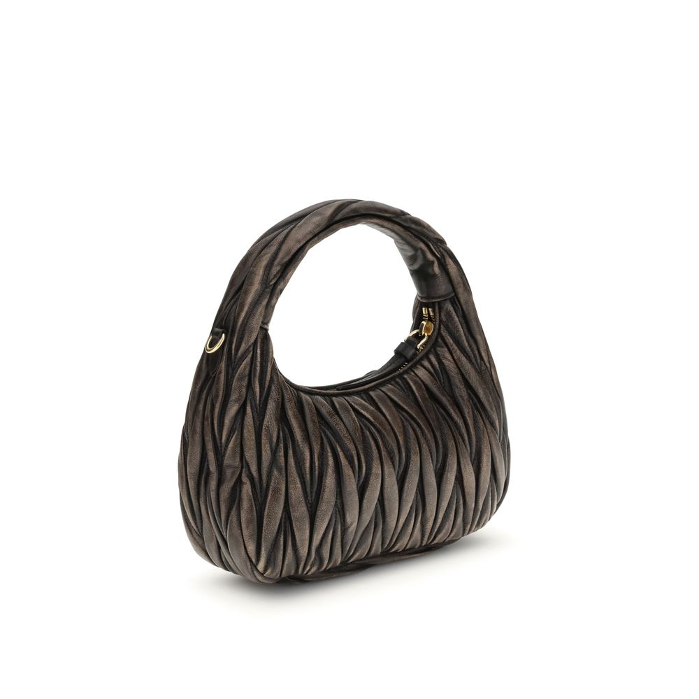 Miu Miu Brown Lamb Shoulder Bag - Timeless Luxury Redefined