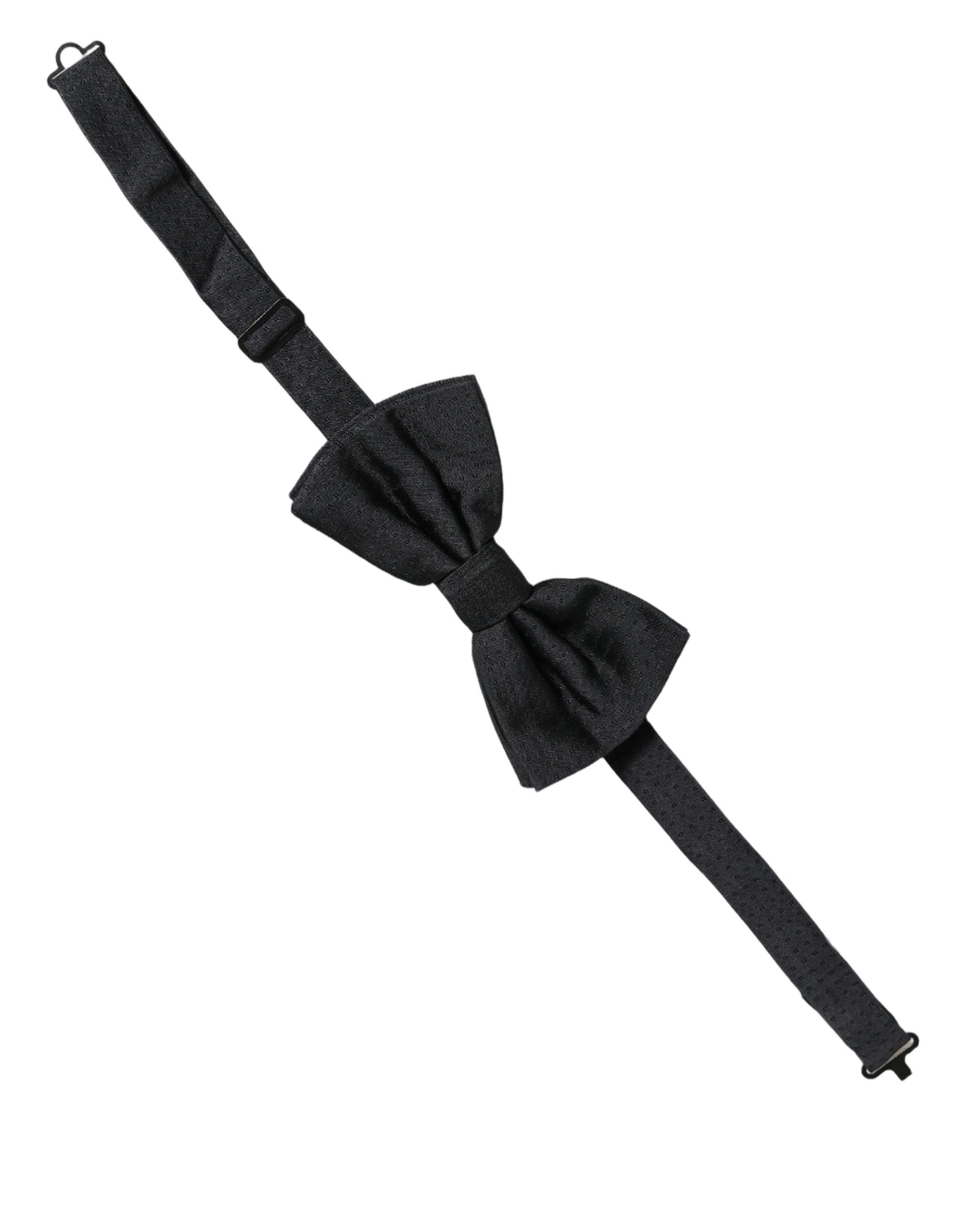 Dolce & Gabbana Silk Bow Tie - Timeless Elegance for All Occasions