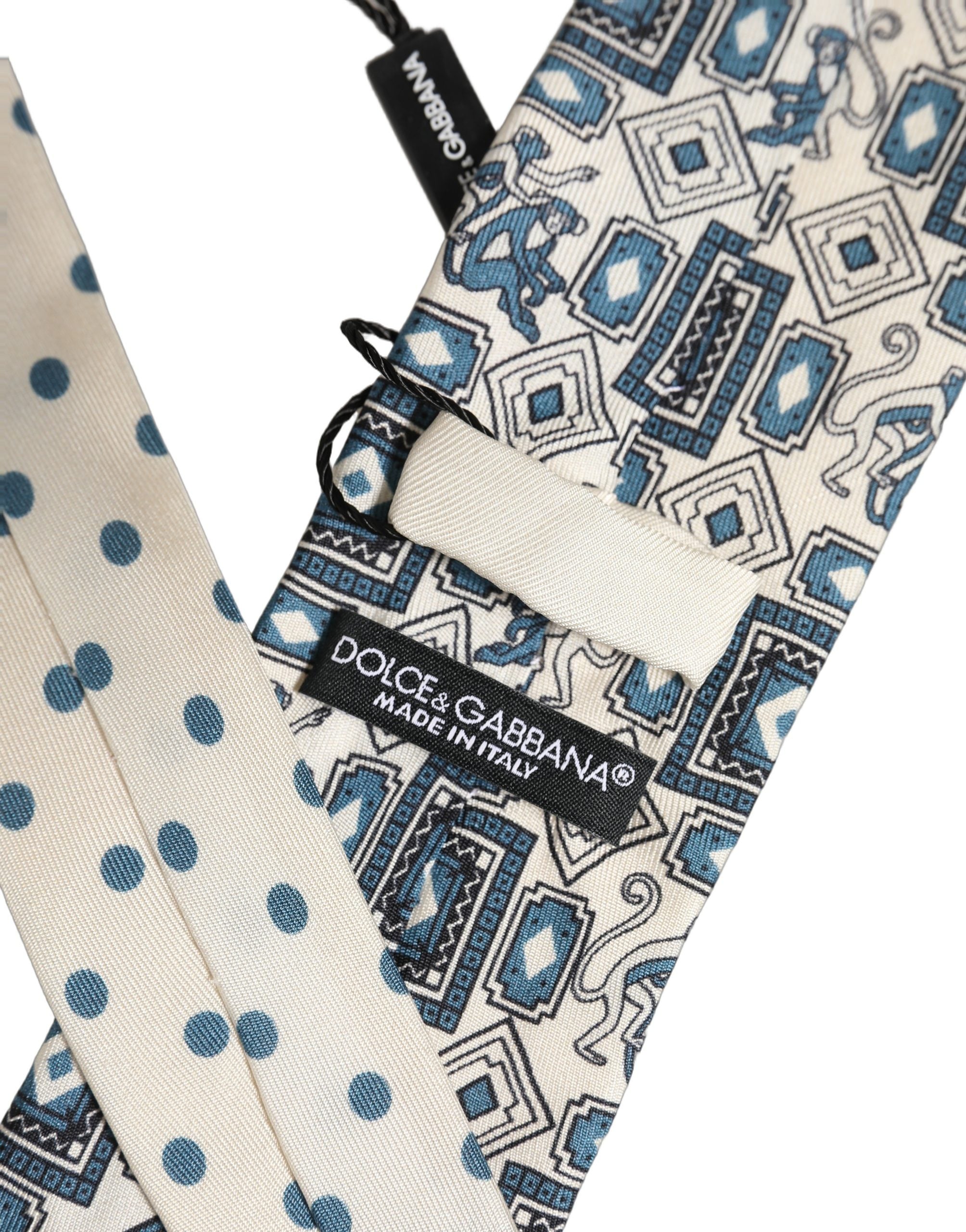 Dolce & Gabbana Silk Necktie - Timeless Elegance Redefined