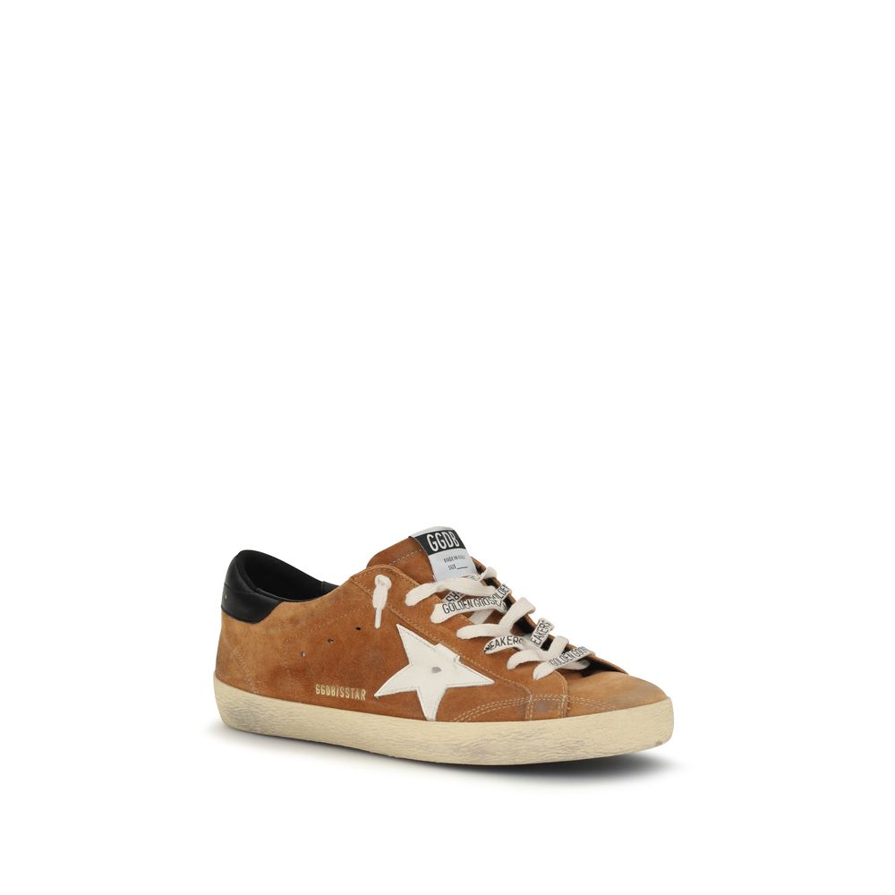 Discover the Golden Goose Brown Calf Leather Bos Taurus Low Top Sneakers, where exquisite craftsmanship meets timeless elegance, perfect for the discerning individual.