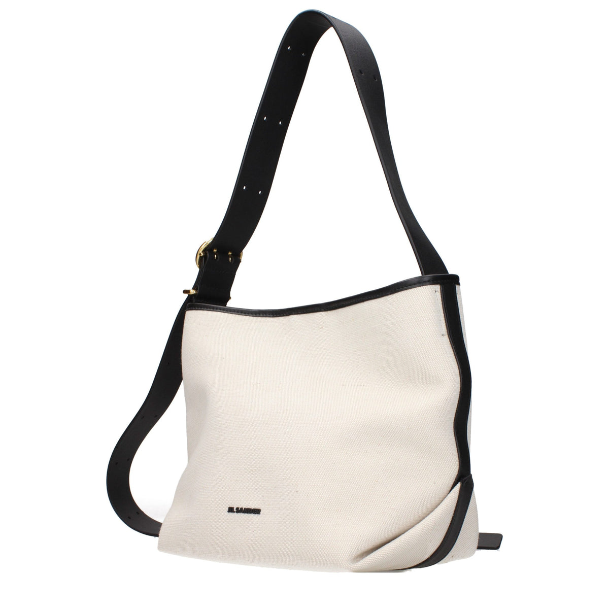Discover the Jil Sander Beige Fabric Crossbody Bag, a masterpiece of modern luxury that seamlessly blends sophistication with versatility for the discerning individual.