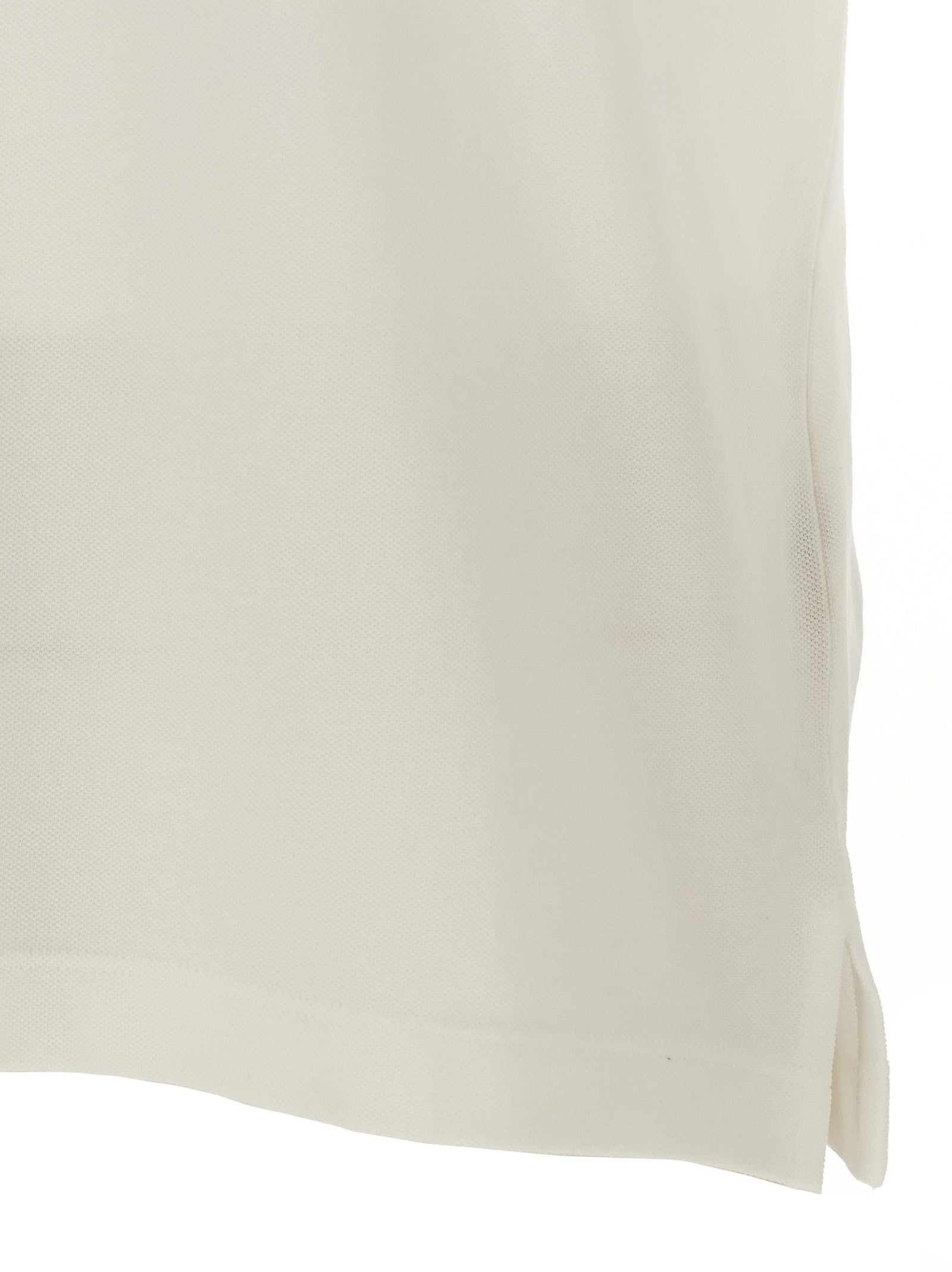 Fendi White Cotton Polo Shirt - Timeless Elegance Redefined