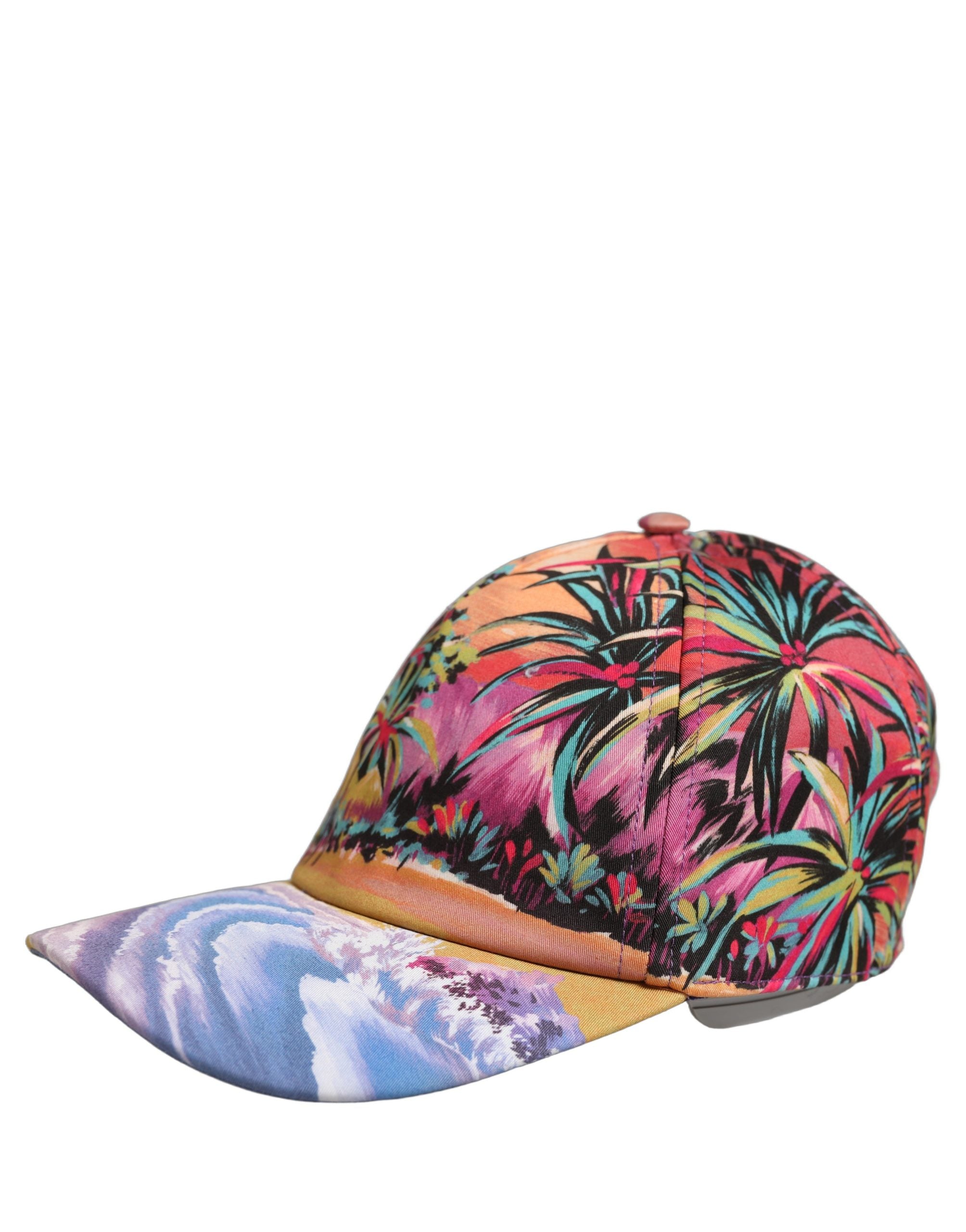 Dolce & Gabbana Multicolor Tropical Baseball Cap - Luxury Accessory