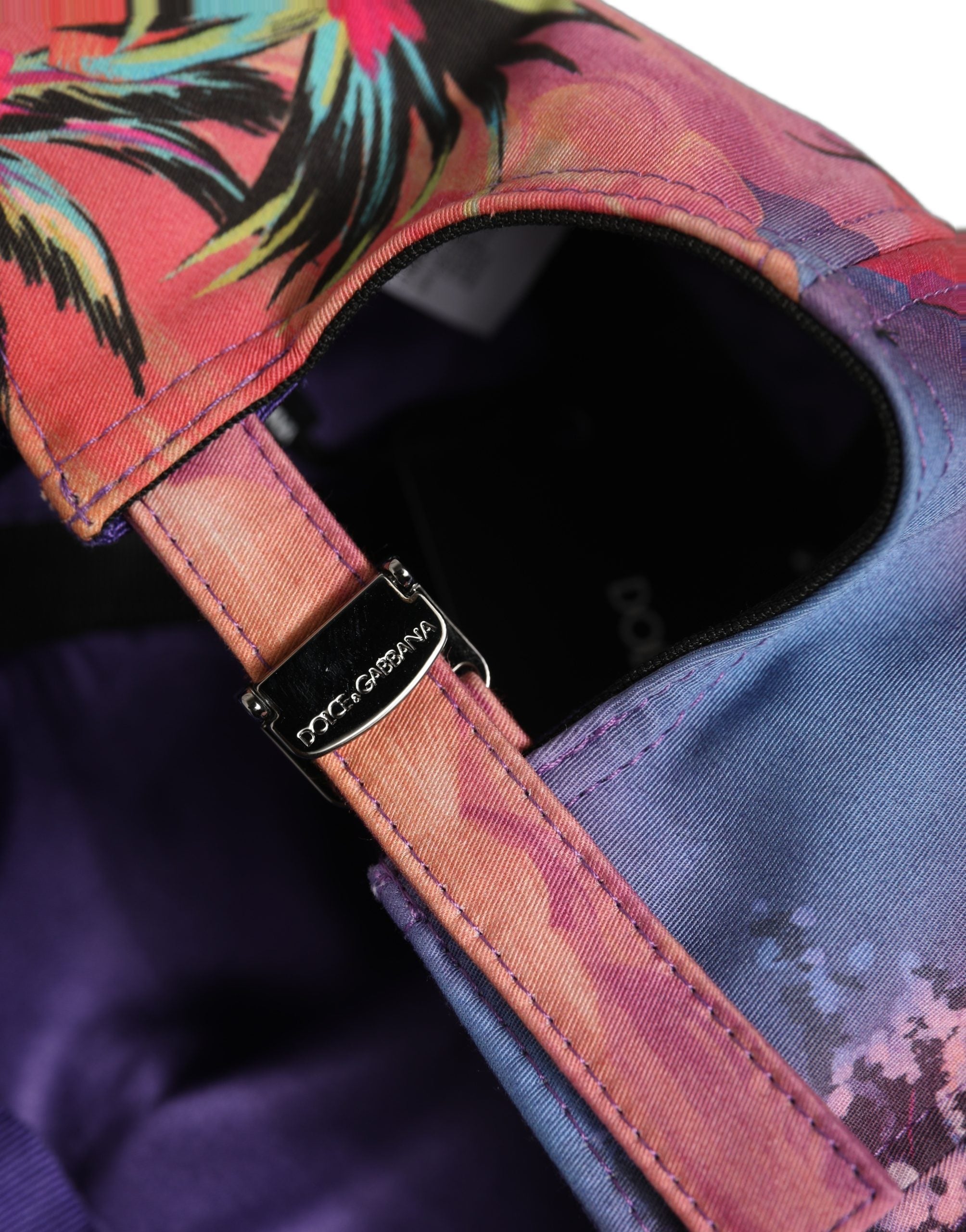 Dolce & Gabbana Multicolor Tropical Baseball Cap - Luxury Fashion