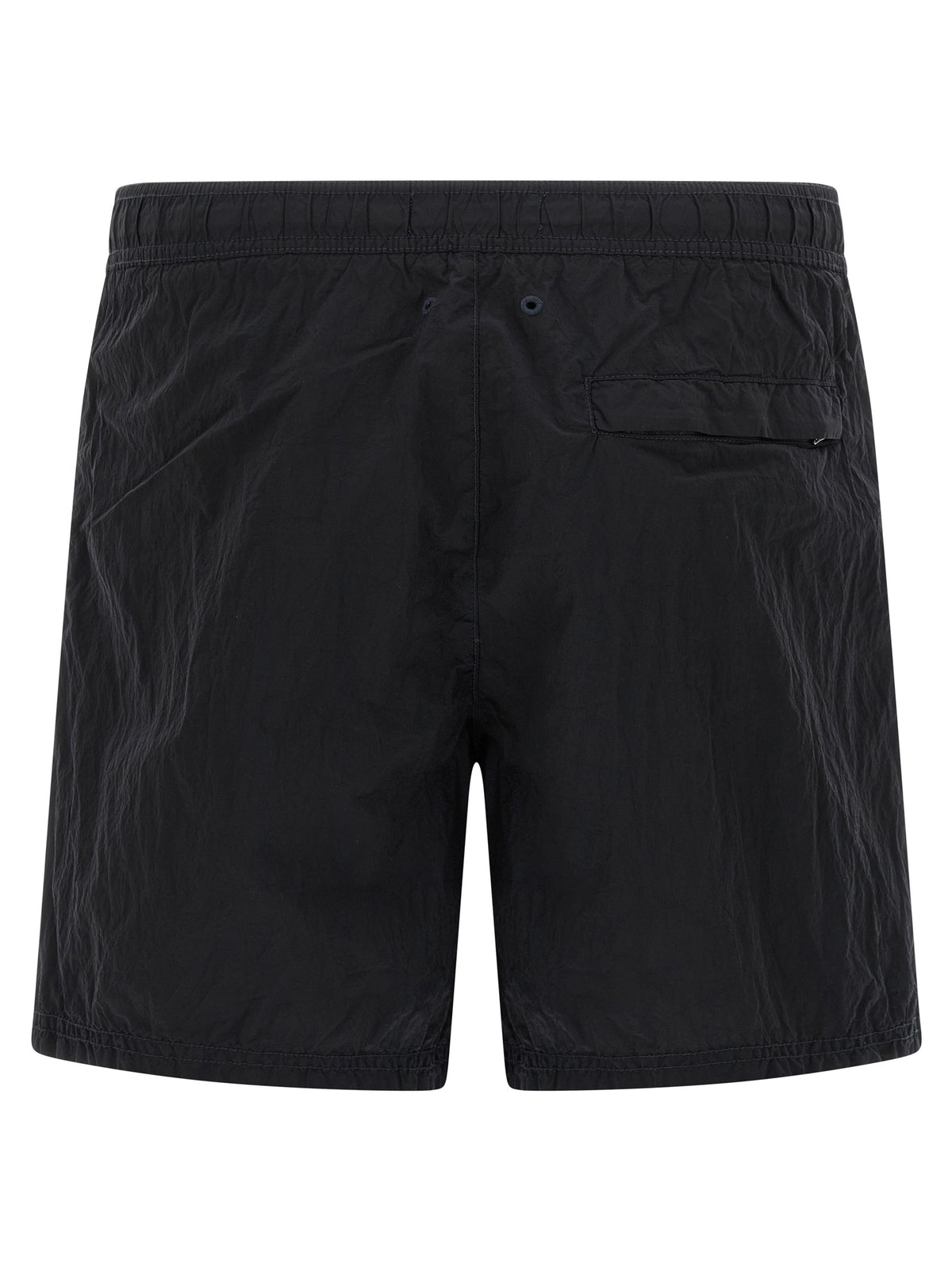 Stone Island Blue Polyamide Swim Shorts - Luxury Redefined
