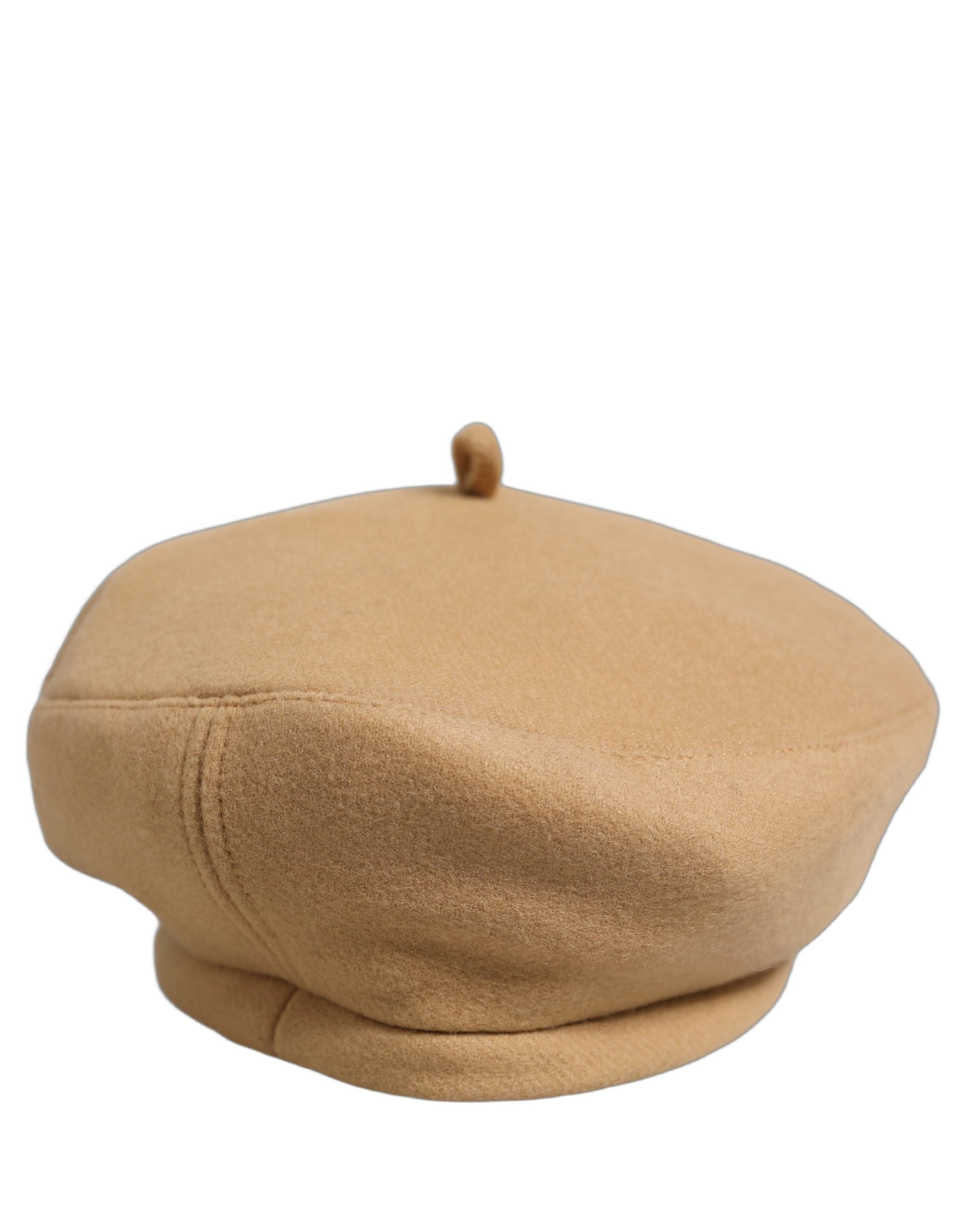 Dolce & Gabbana Beige Wool Beret Hat - Timeless Luxury Accessory